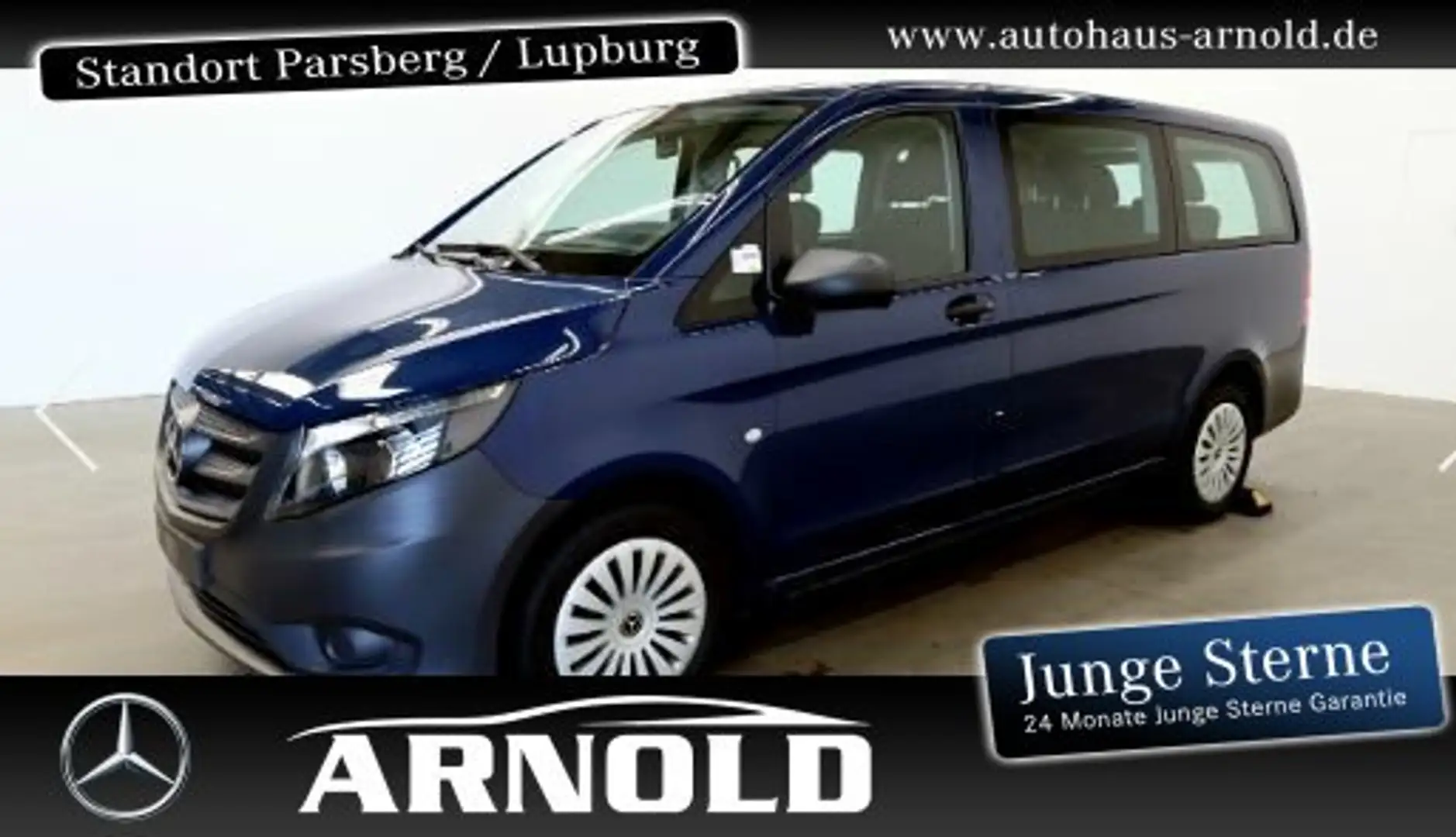 Mercedes-Benz Vito Vito 114 CDI Tourer PRO Lang Kamera 8-Sitzer Blau - 1