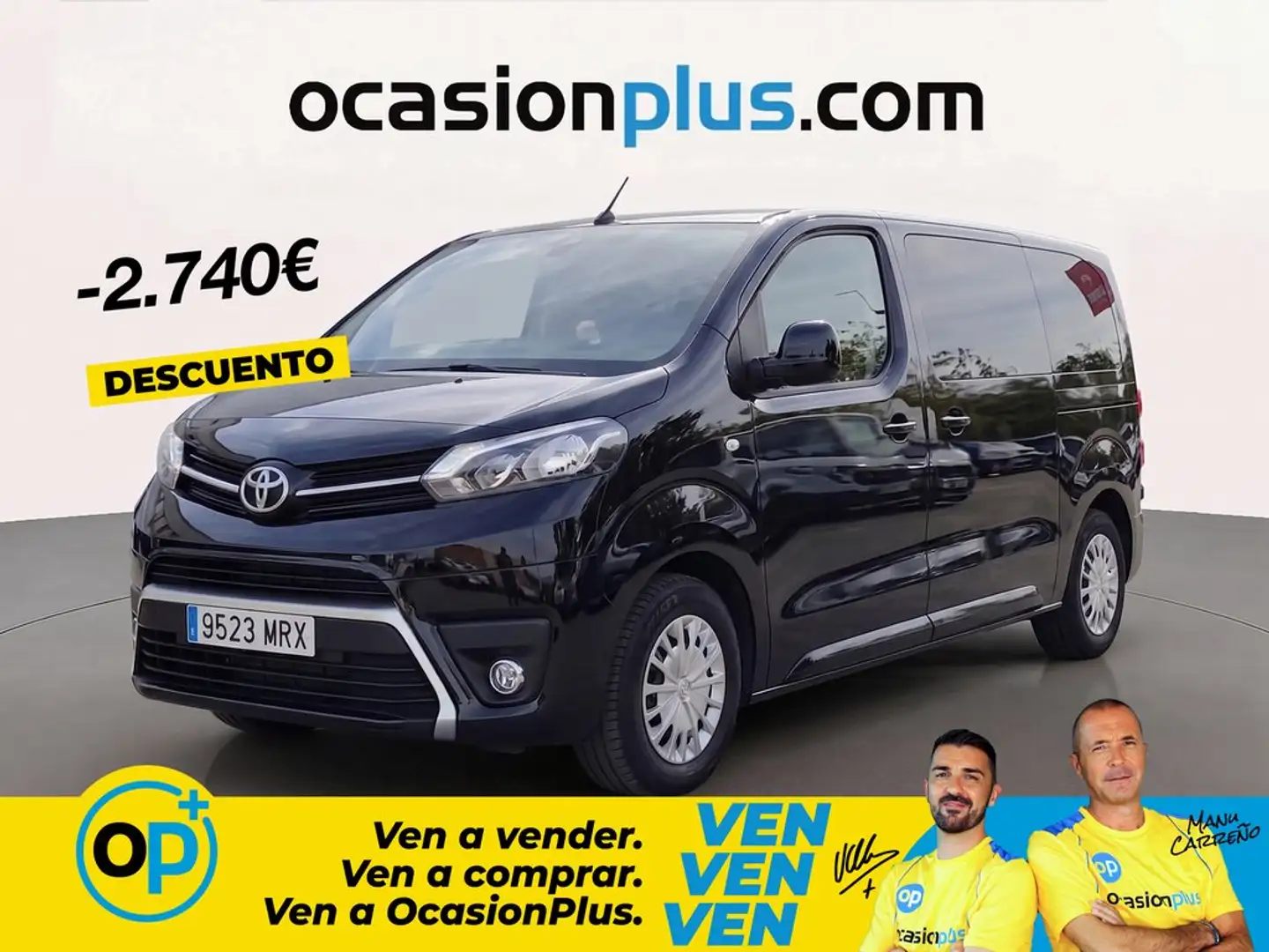 Toyota Proace Shuttle L1 2.0D 9pl. VX 145 Negro - 1