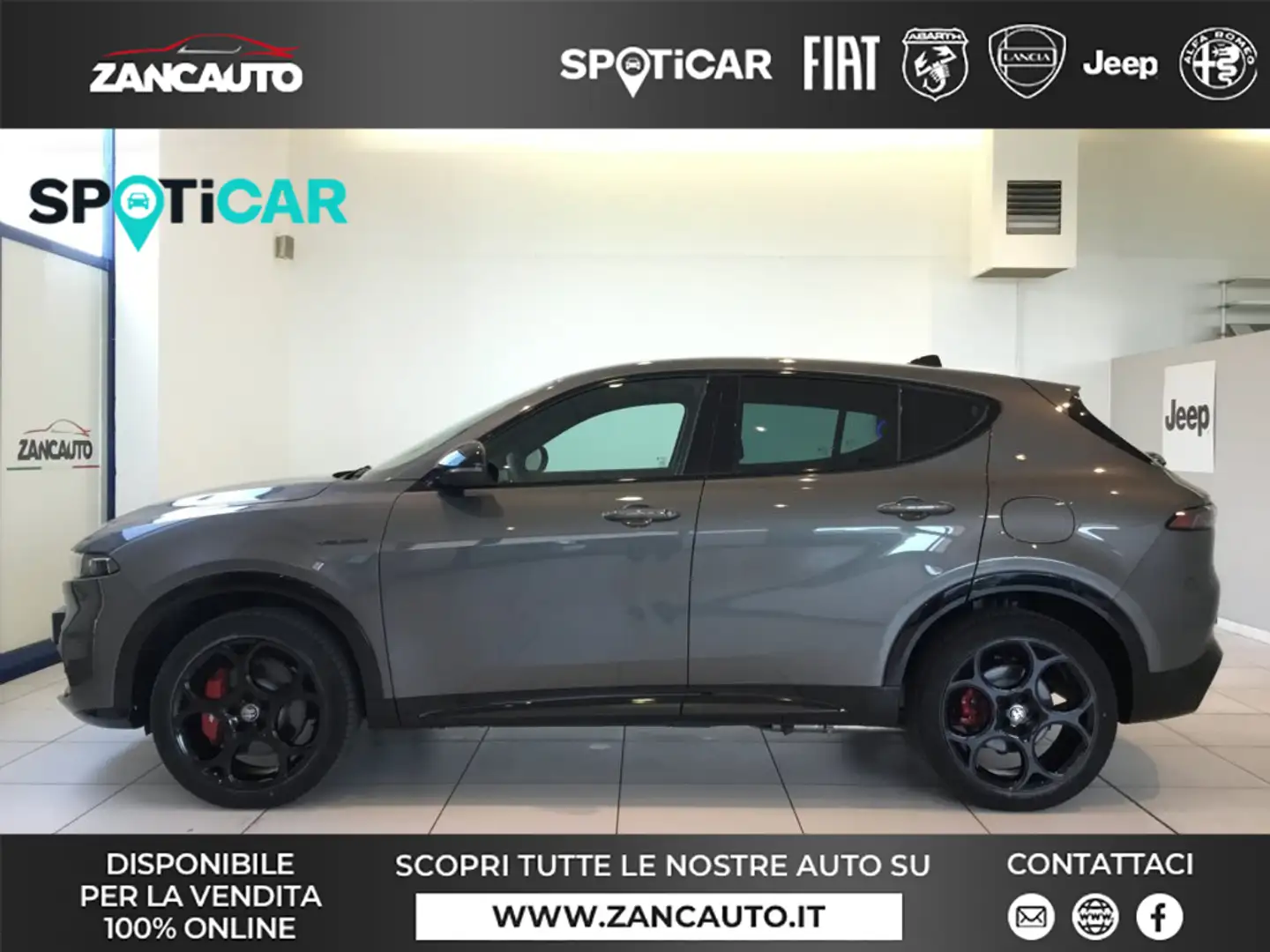 Alfa Romeo Tonale Tonale 1.3 280 CV PHEV AT6 Q4 Veloce MY24 Gris - 1