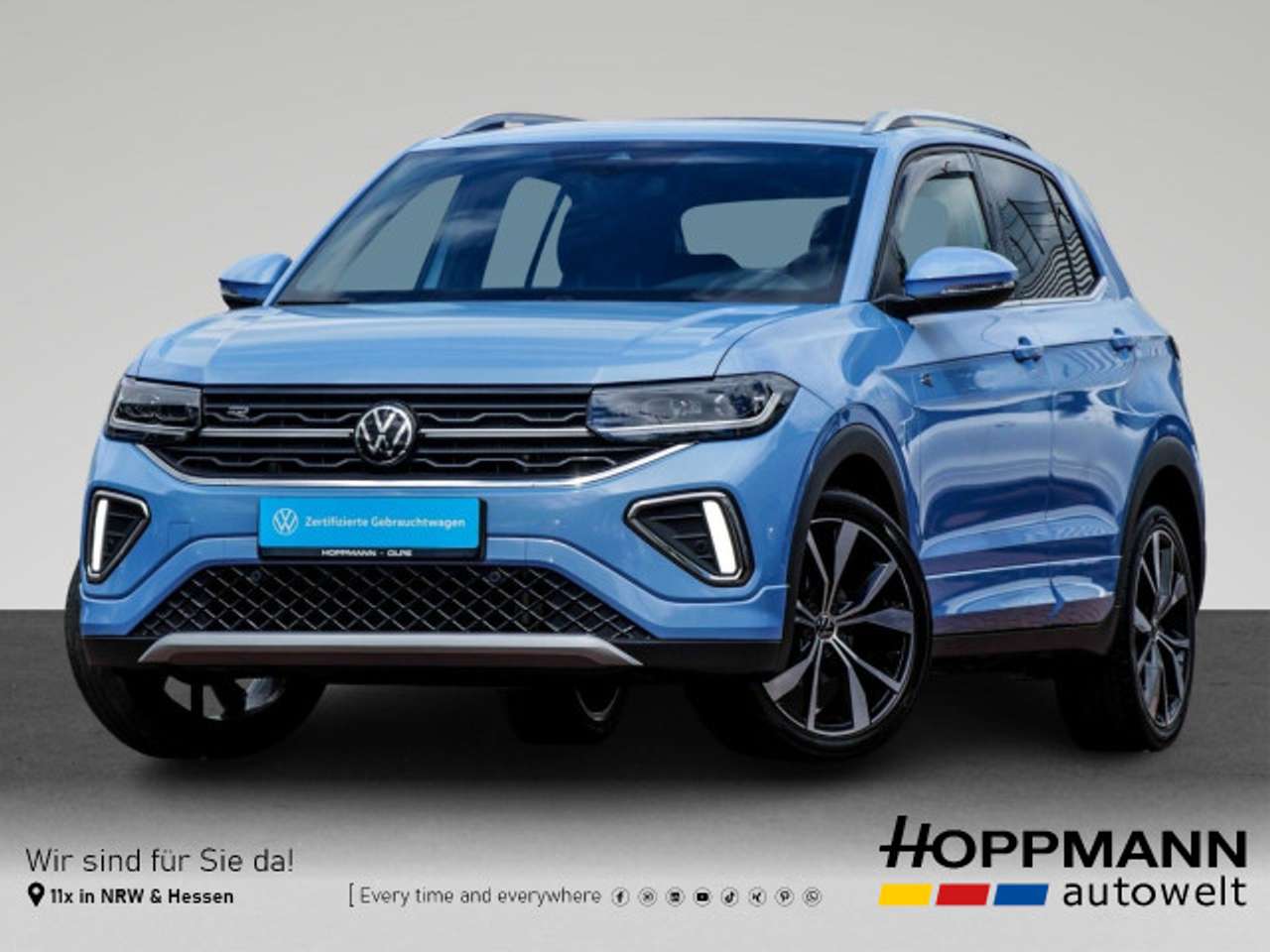 Volkswagen T-Cross 2024 — 1.0 TSI DSG R-Line AHK KAMERA NAVI IQ.LI