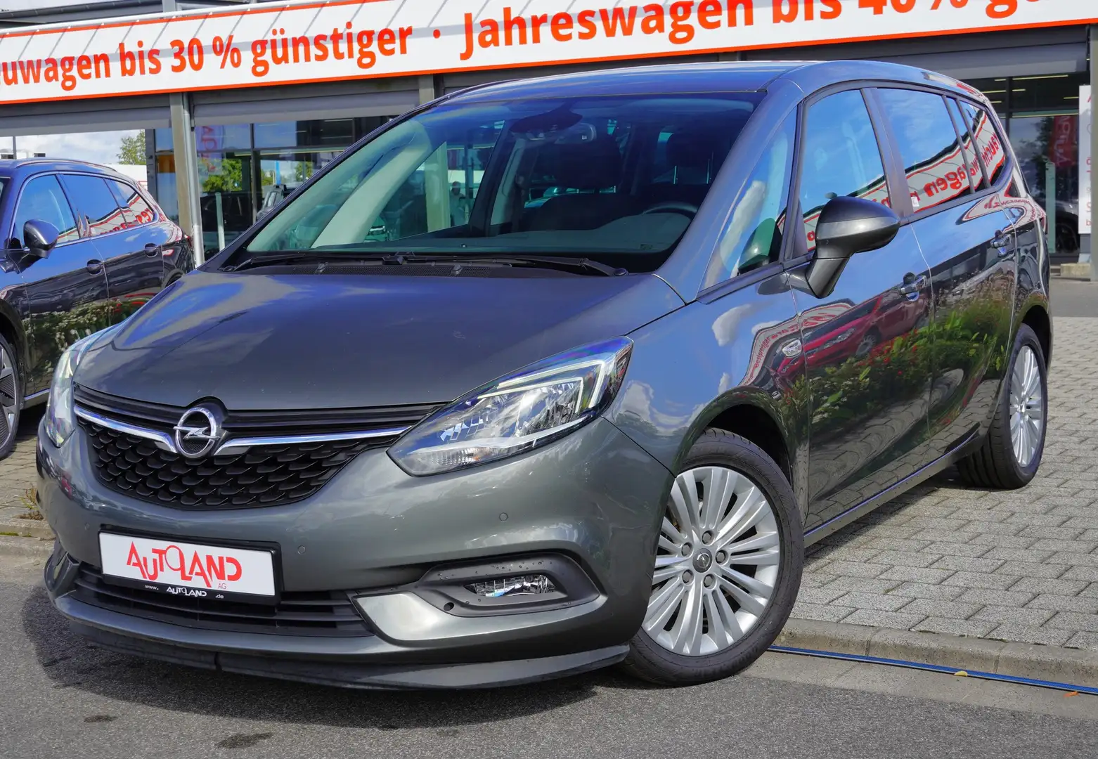 Opel Zafira 1.4 Turbo Edition ecoFlex AAC Navi R-Kam Grau - 2