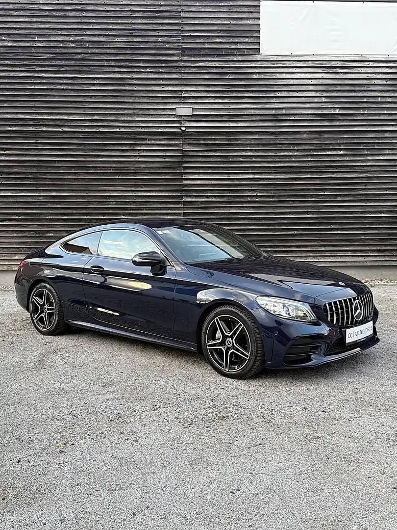 Mercedes-Benz C 300 d Coupe Aut. Bleu - 2