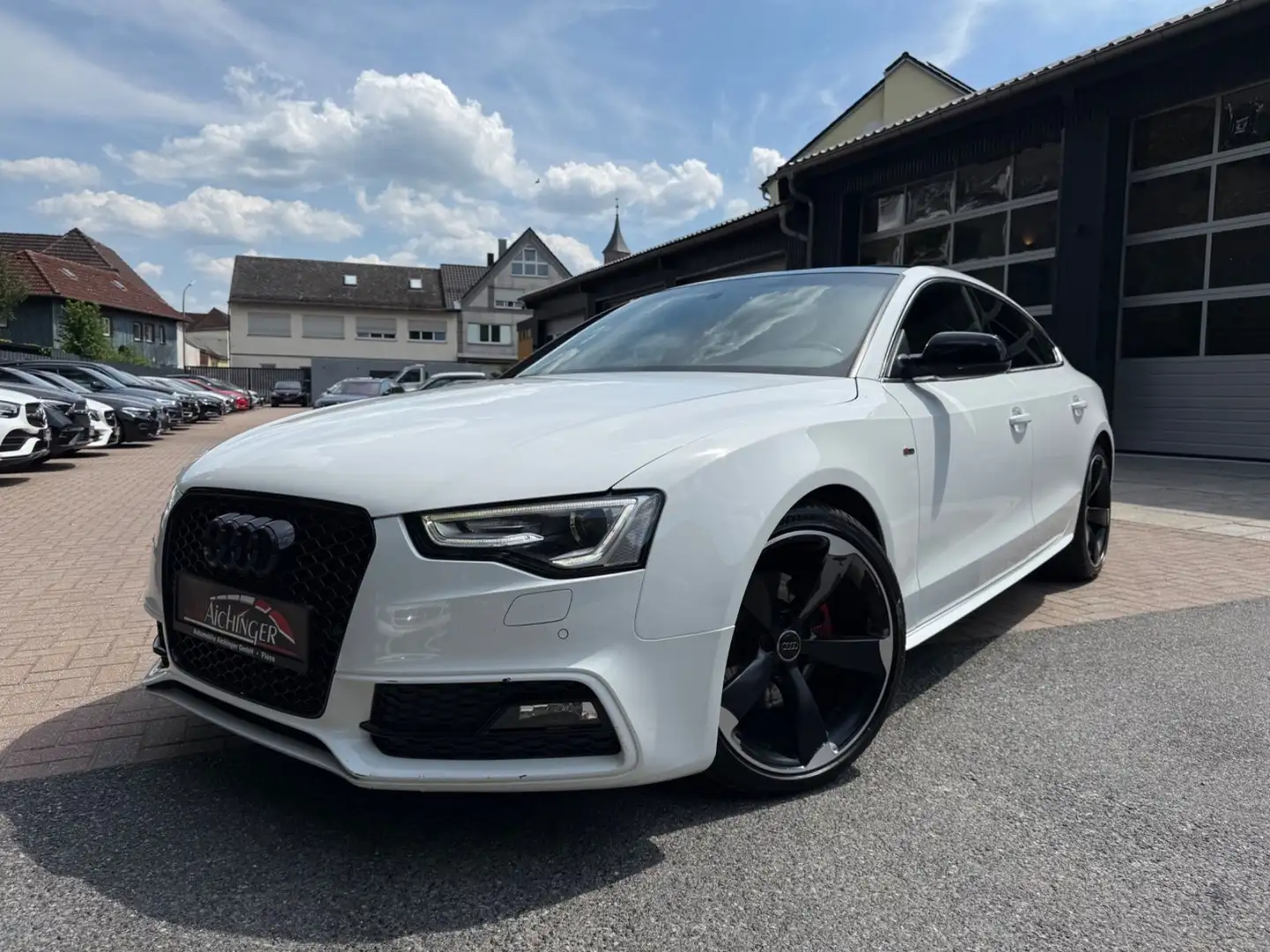 Audi A5 Sportback 2.0 TDI S-Line Plus Automatik Xenon Weiß - 1