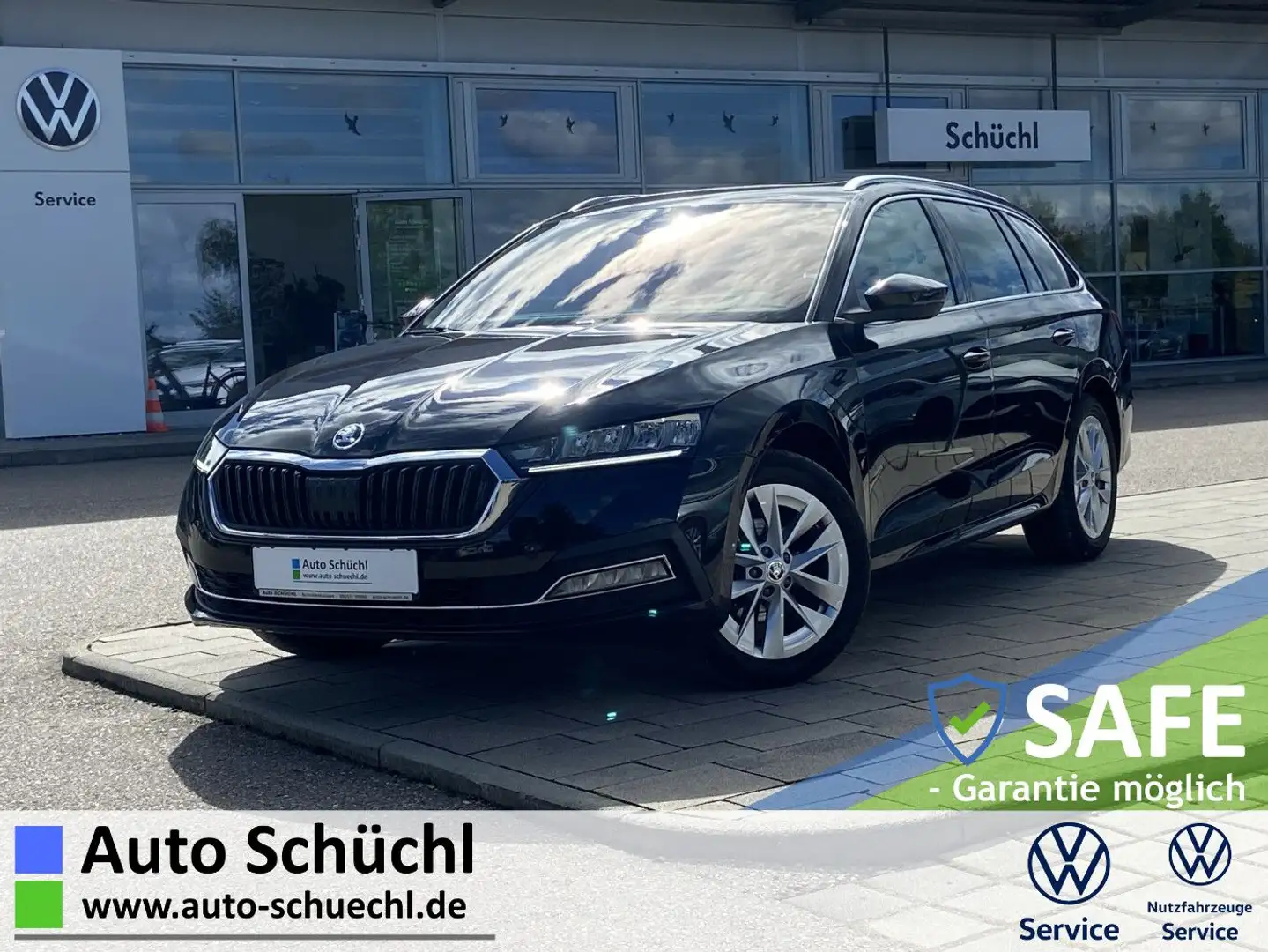 Skoda Octavia Combi 2.0 TDI DSG Style NAVI-COLUMBUS+LE Schwarz - 1