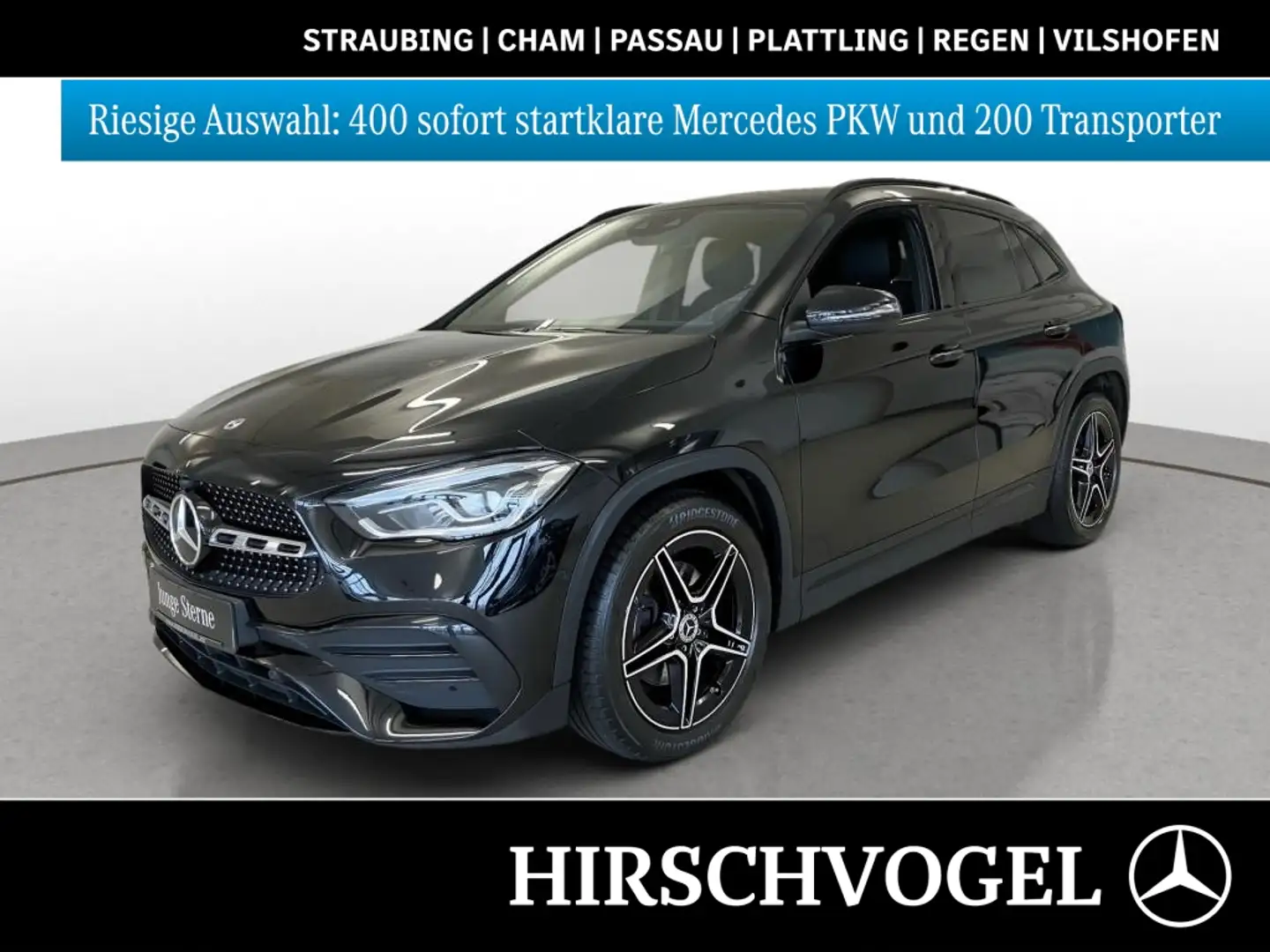 Mercedes-Benz GLA 250 AMG-Line+Night+AHK+MBUX+Navi-Pl.+LED+Kam Schwarz - 1
