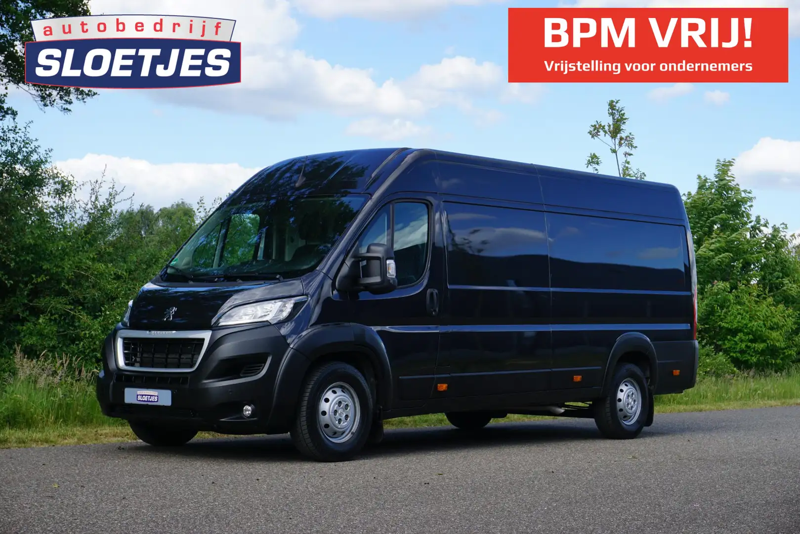 Peugeot Boxer 2.2 BlueHDi 165 L4H2 Zwaar 3.5t Topstaat |Camera | Negro - 1