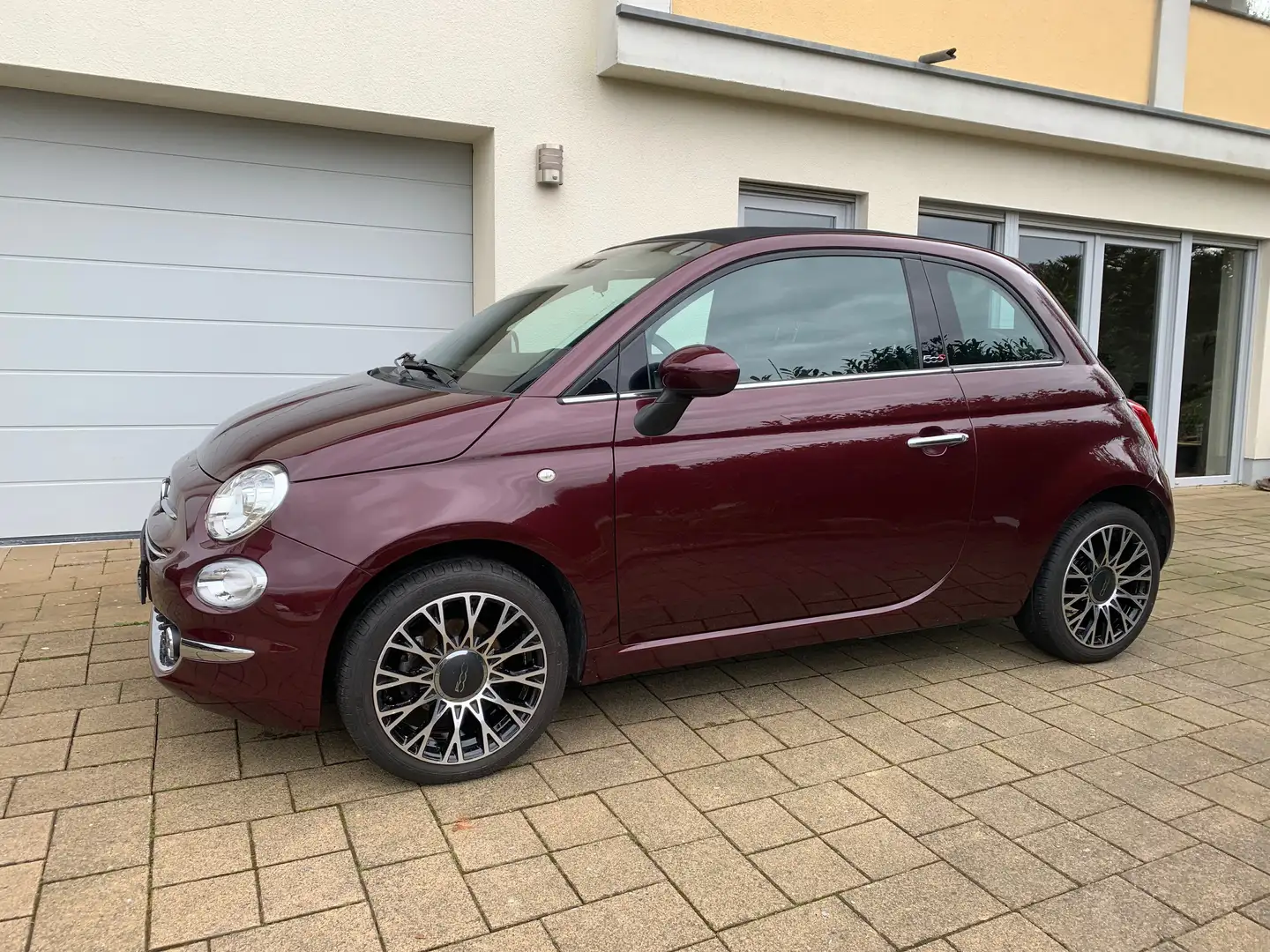 Fiat 500C 500 C 1.2 8V Dualogic Star, wie Collezione Rot - 1