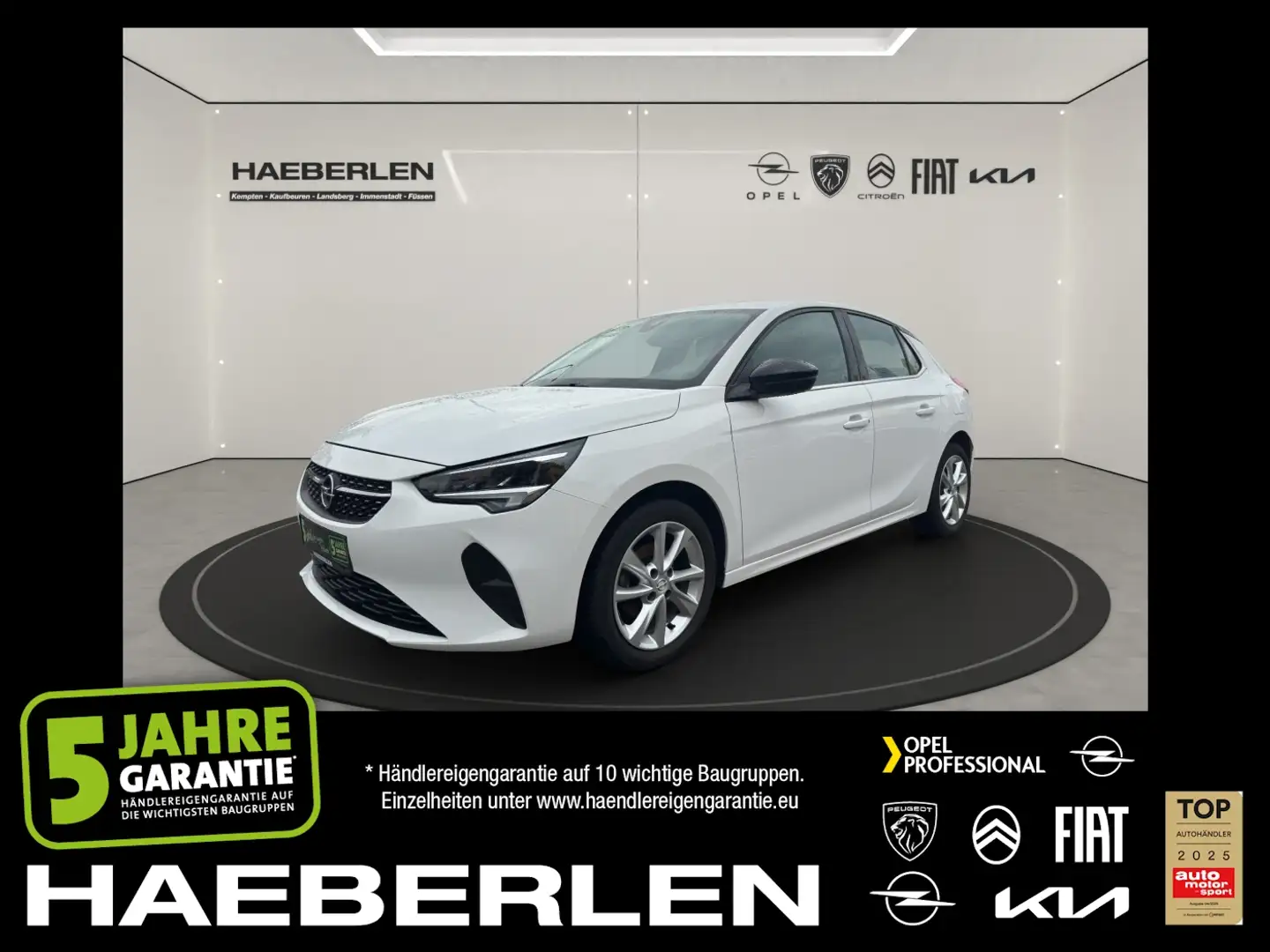 Opel Corsa F 1.2 Elegance White - 1