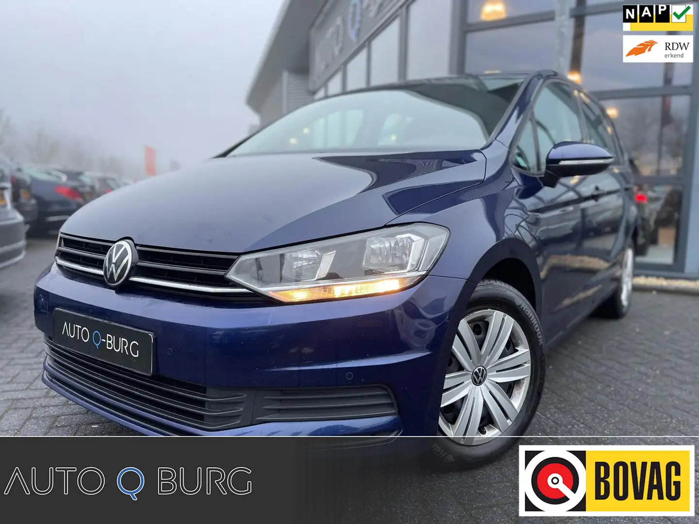 Volkswagen Touran 2.0 TDI 150PK 1e eigenaar! | 7 Persoons | Climate Blauw - 1