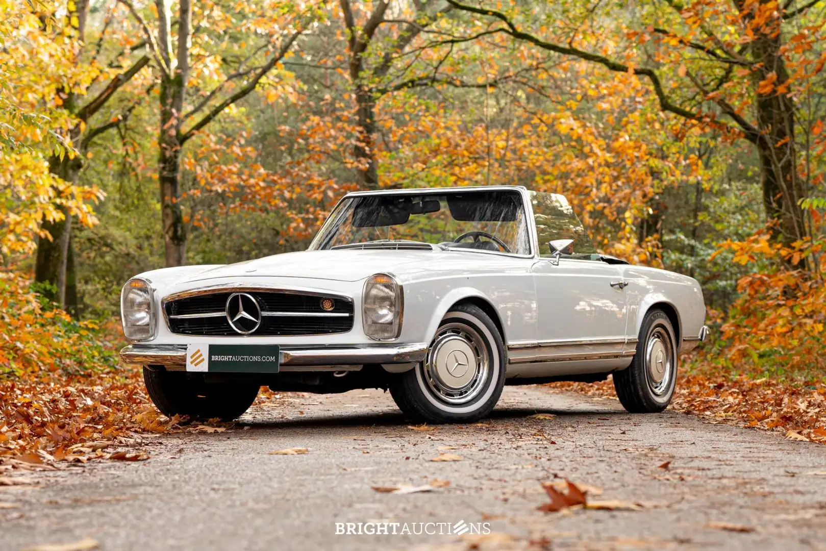 Mercedes-Benz SL 280 SL Pagode 2.8 liter zes-in-lijn W113 Blanc - 1