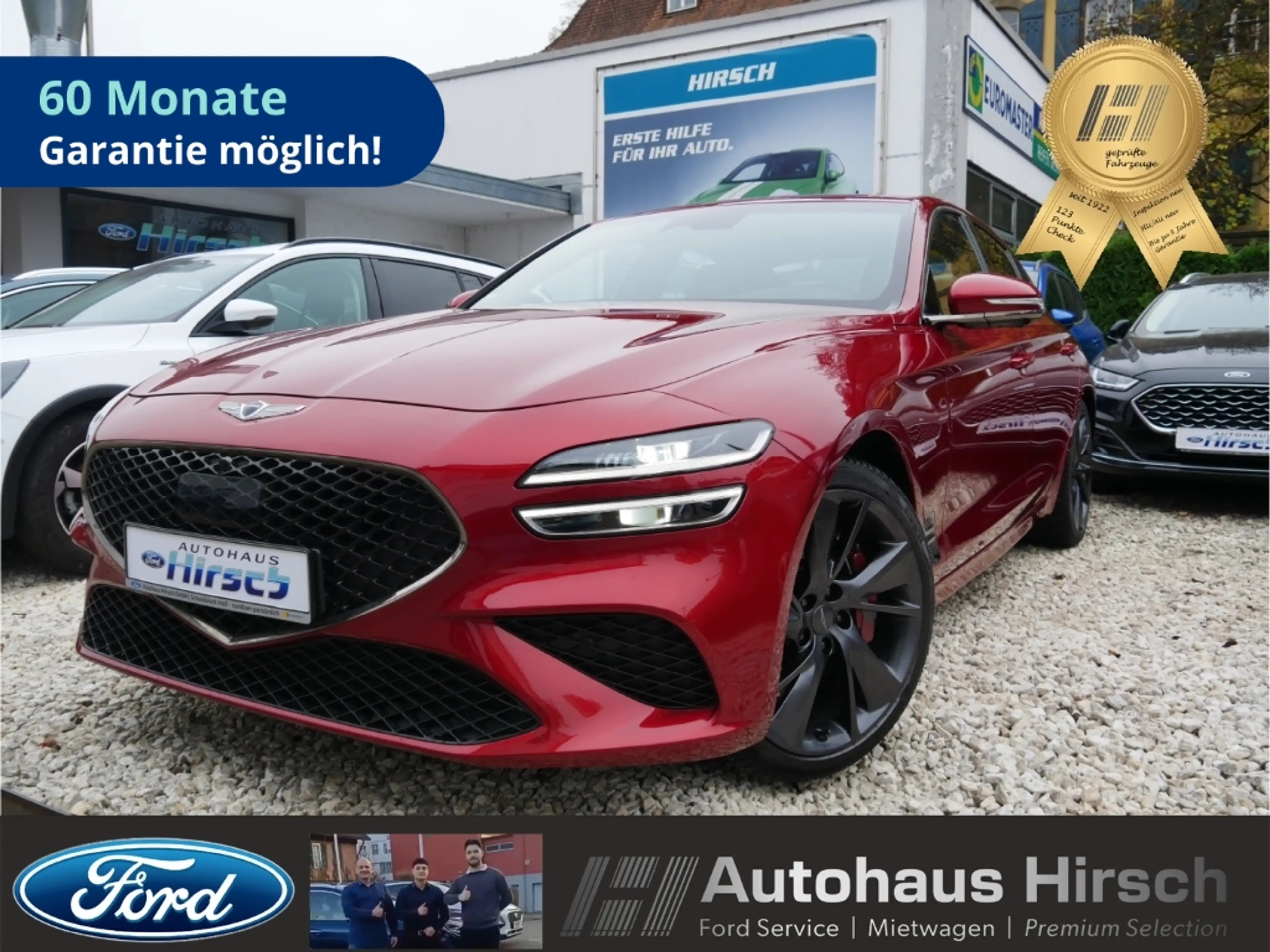 Genesis G70 Sport 2.2 CRDi Leder LED ACC El. Heckklappe CarPla