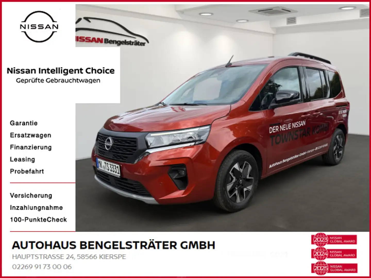 Nissan Townstar DIG-T 130 L1 Tekna verschiedene Modelle Orange - 1