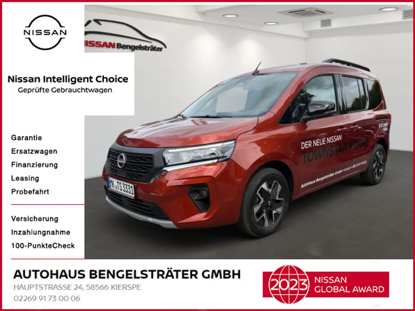 Nissan Townstar DIG-T 130 L1 Tekna verschiedene Modelle Orange - 1