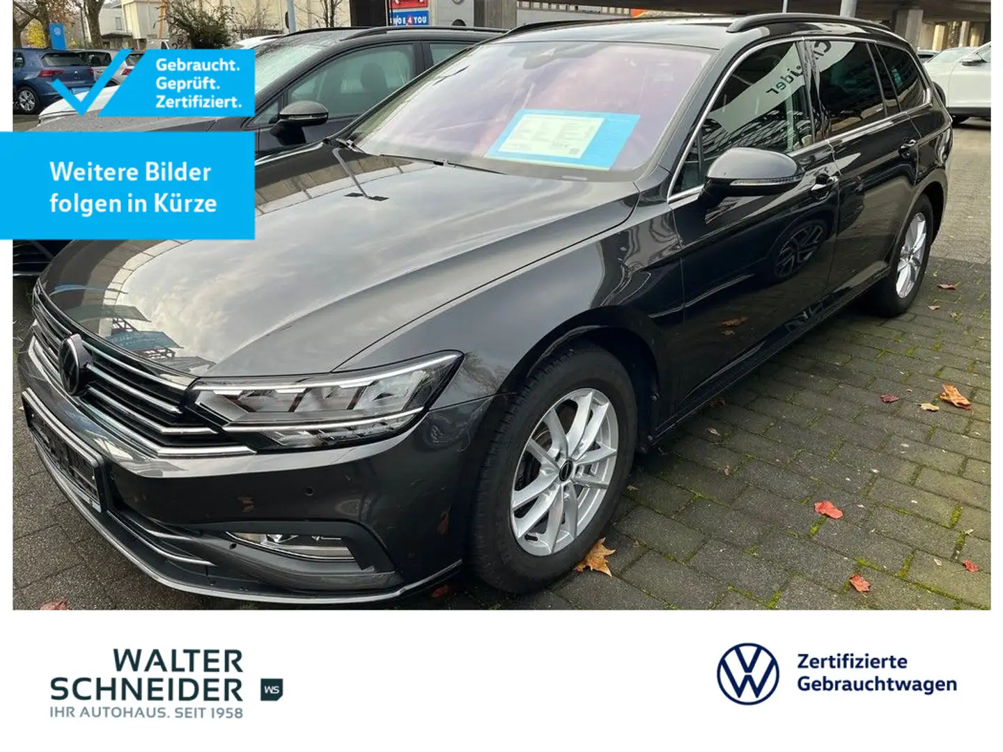 Volkswagen Passat Variant 1.5 TSI DSG Business Navi LED AHK Grau - 1
