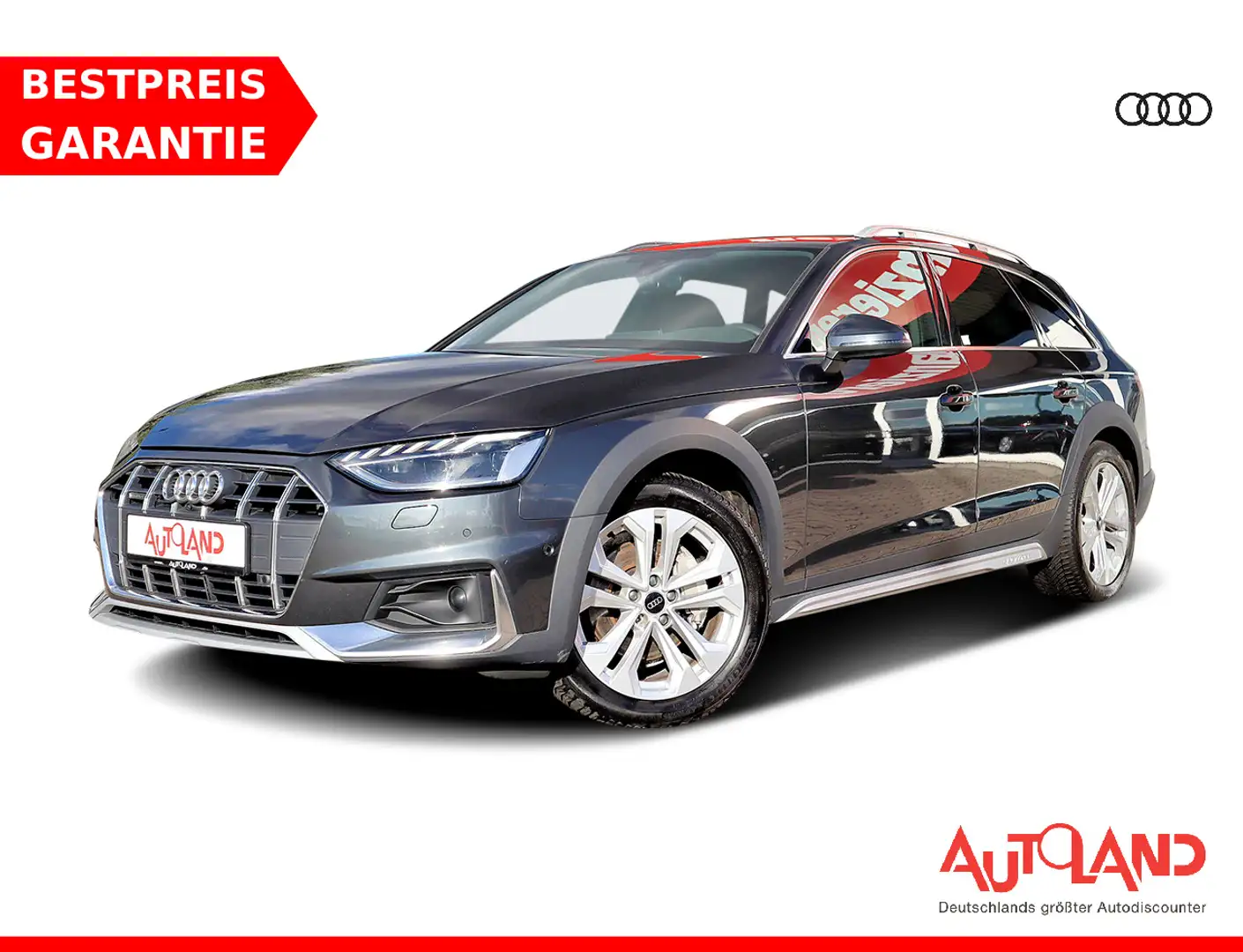 Audi A4 Avant allroad 40 TDI Aut. LED Navi AHK Grau - 1