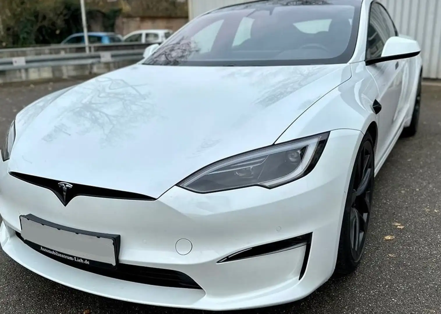 Tesla Model S Plaid AWD Білий - 2
