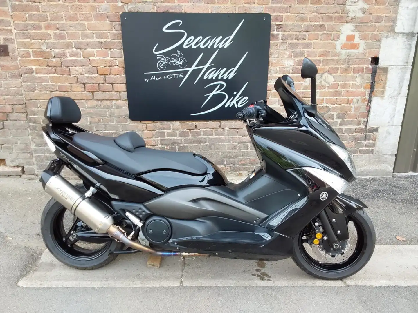 Yamaha TMAX 500 T MAX 500, ETAT NEUF, AKRAPOVIC, GANATIE 1 AN Nero - 1