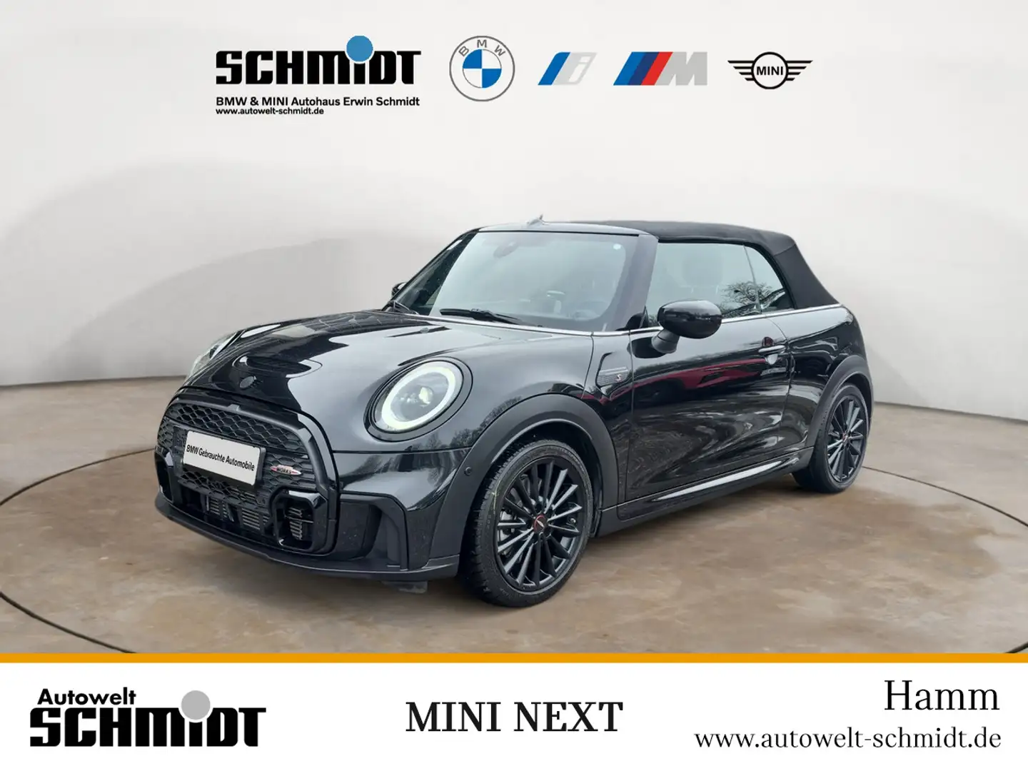 MINI Cooper S Cabrio JCW Trim + 2Jahre-NEXT-GARANTIE Schwarz - 1