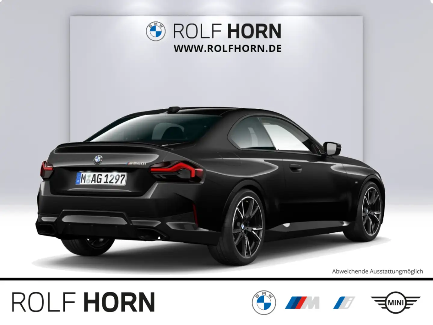 BMW 240 M240i Steptronic Coupe adLED RfKamera HeadUp 19" Schwarz - 2