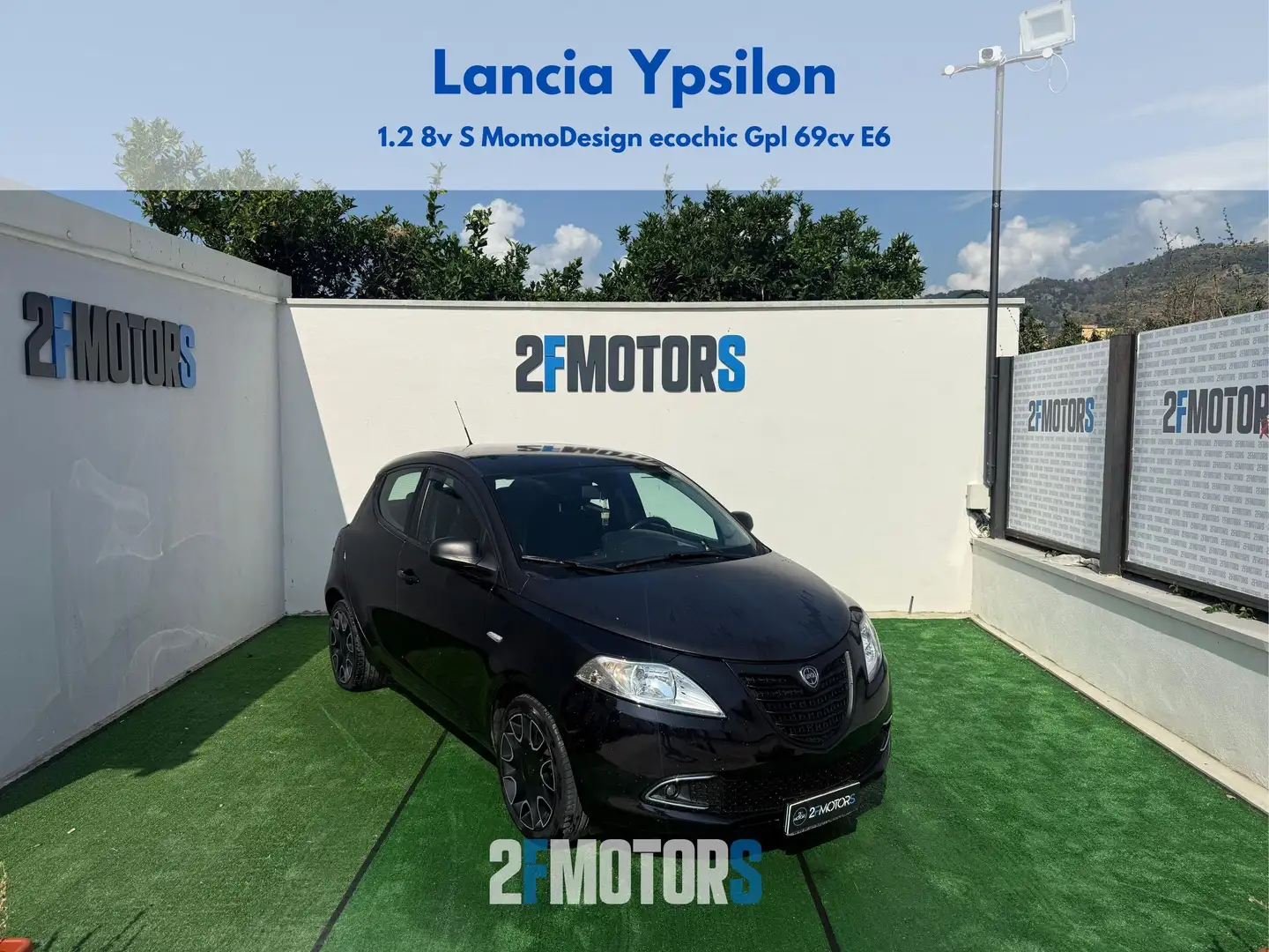 Lancia Ypsilon S Momo Design ecochic Gpl 69cv E6 Nero - 1