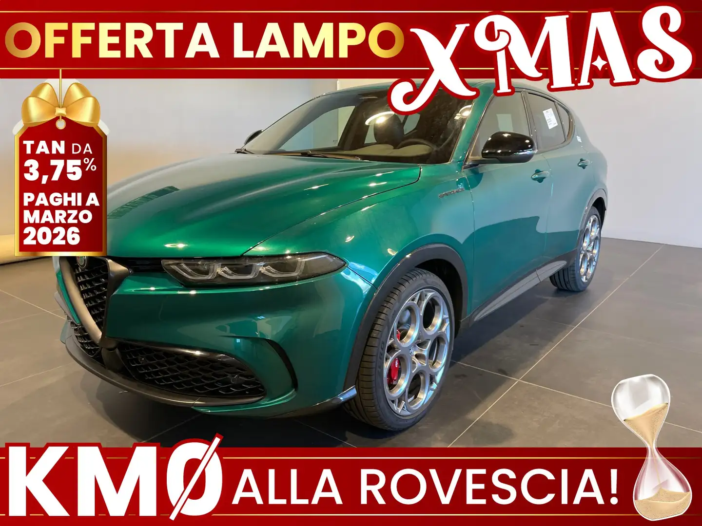 Alfa Romeo Tonale Alfa romeo 1.5 hybrid speciale 130cv tct7 Verde - 1