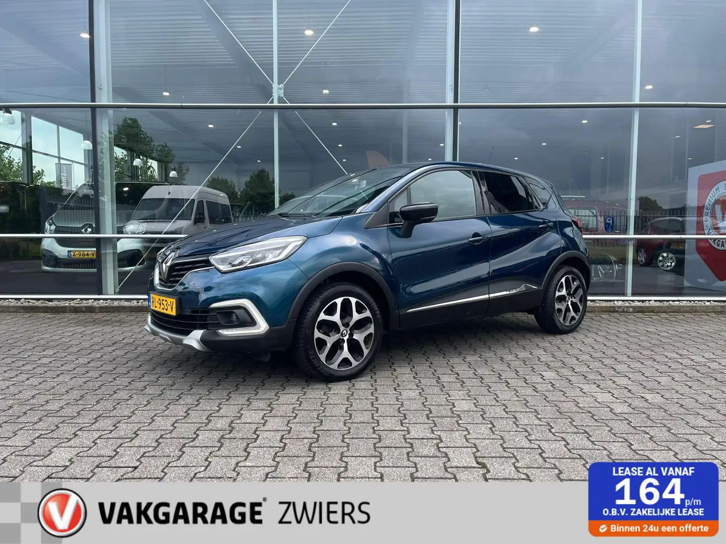 Renault Captur 0.9 TCe Intens Blauw - 1