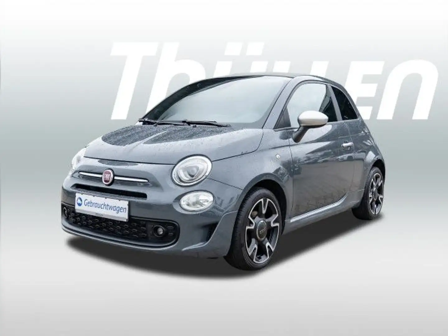 Fiat 500 Radio Klima Carplay Tempomat Einparkhilfe Grau - 1