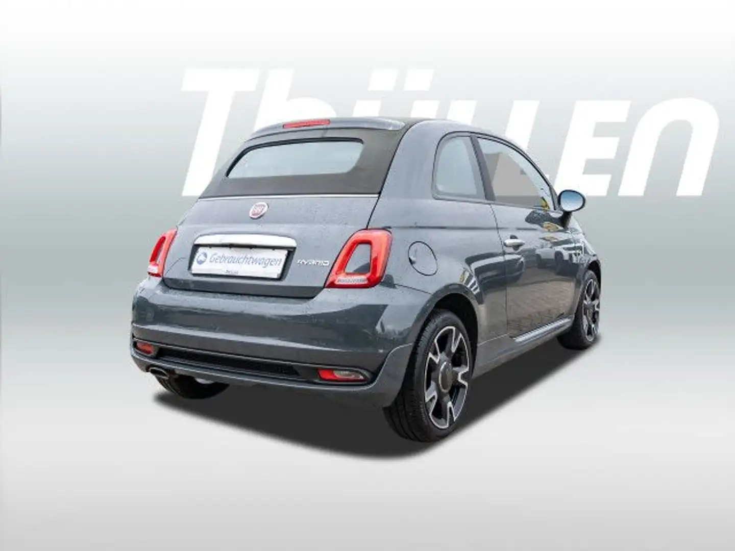 Fiat 500 Radio Klima Carplay Tempomat Einparkhilfe Grau - 2