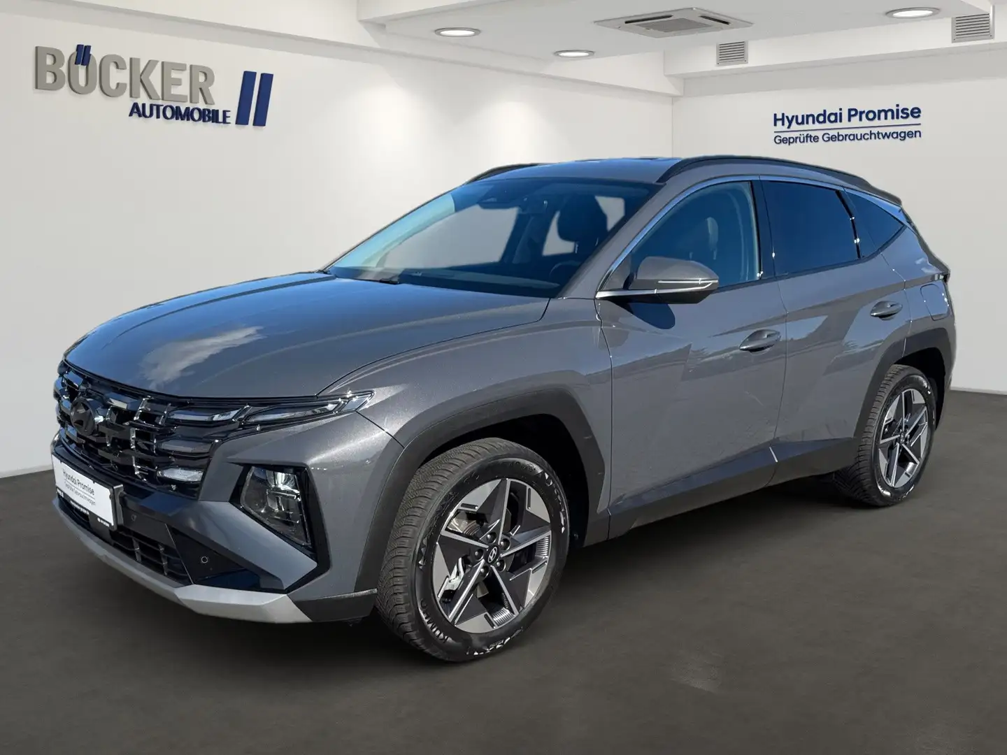 Hyundai TUCSON 1.6 CRDi 48V 4WD Trend ACC E-Heckklappe LED Grau - 1