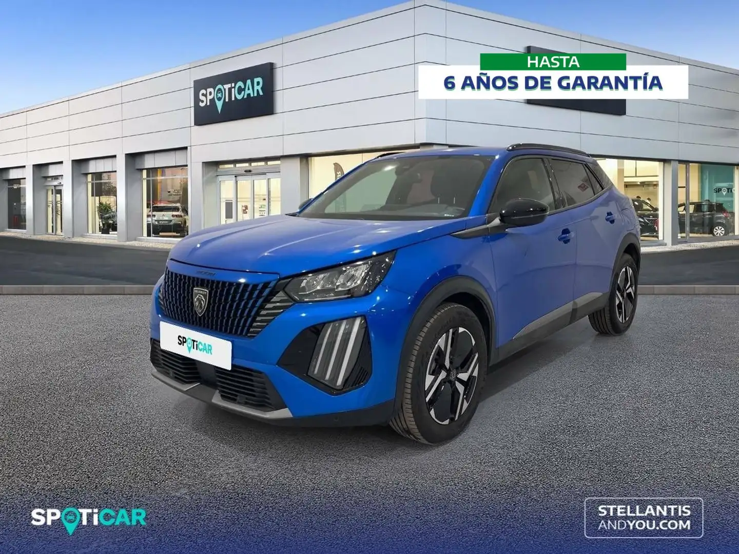 Peugeot 2008 1.2 PureTech S&S Allure EAT8 130 Azul - 1