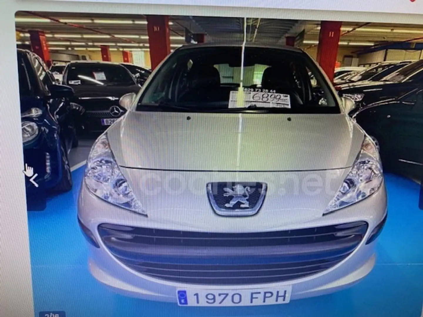 Peugeot 207 1.4i Urban 75 Plateado - 2