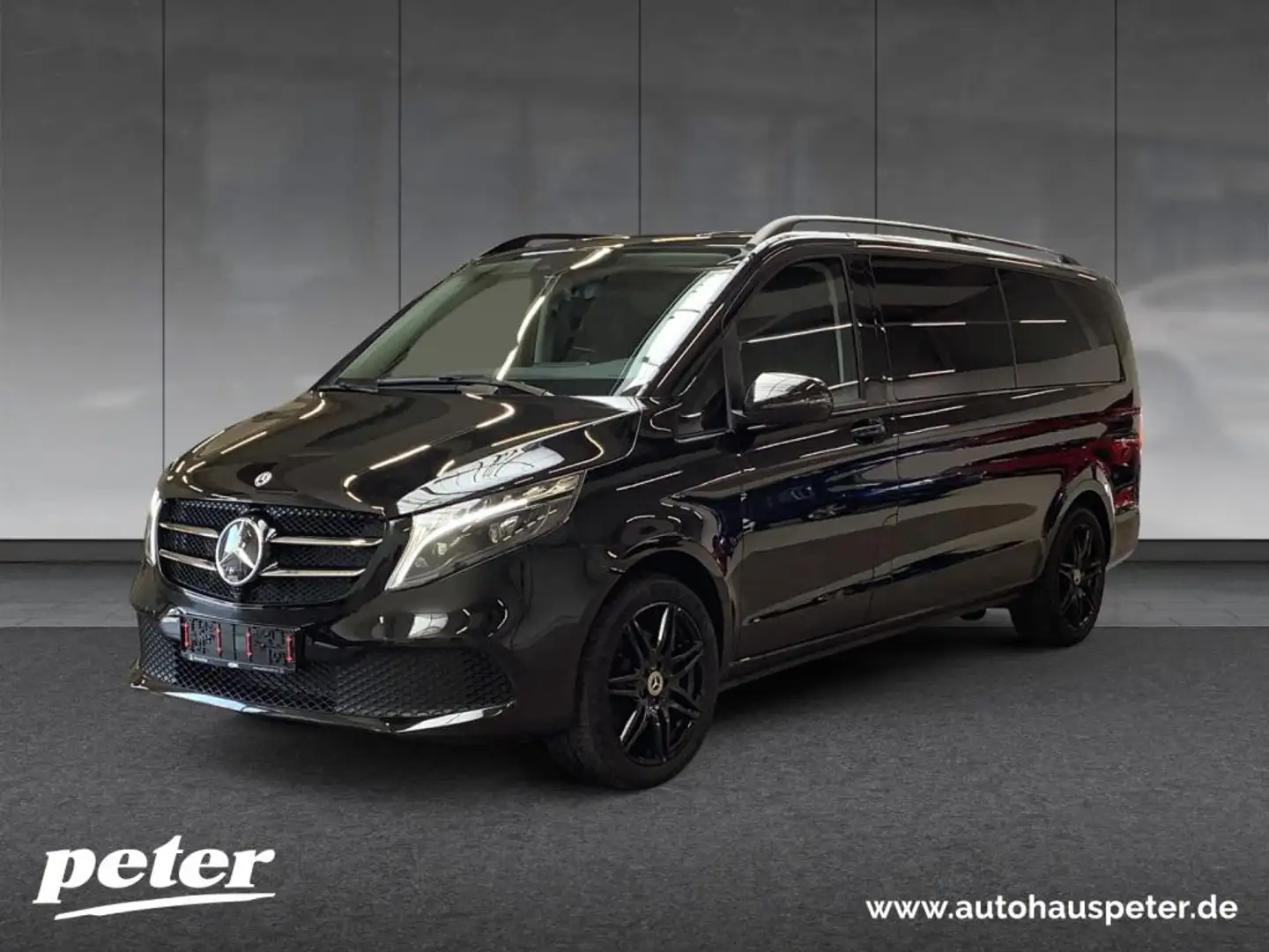 Mercedes-Benz V 300 d extralang 4 Matic AIRMATIC/Distronic Negru - 2