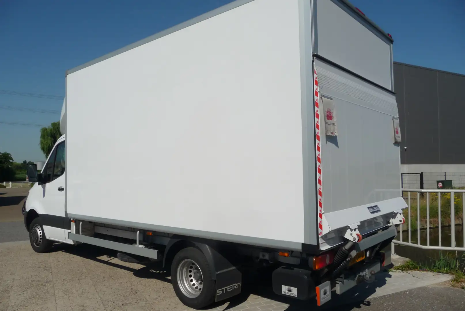 Mercedes-Benz Sprinter 515 CDI autm 4 stuks bak en klep trekhaak zijdeur Wit - 2
