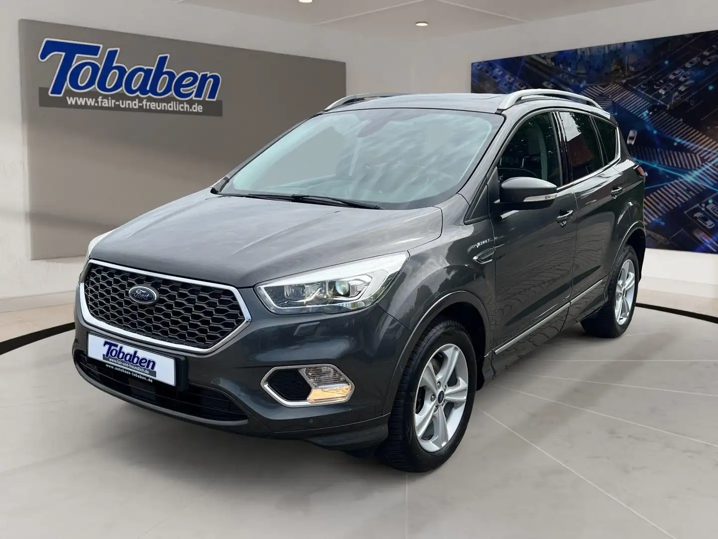 Ford Kuga Vignale AWD + ACC + Panorama Grau - 1