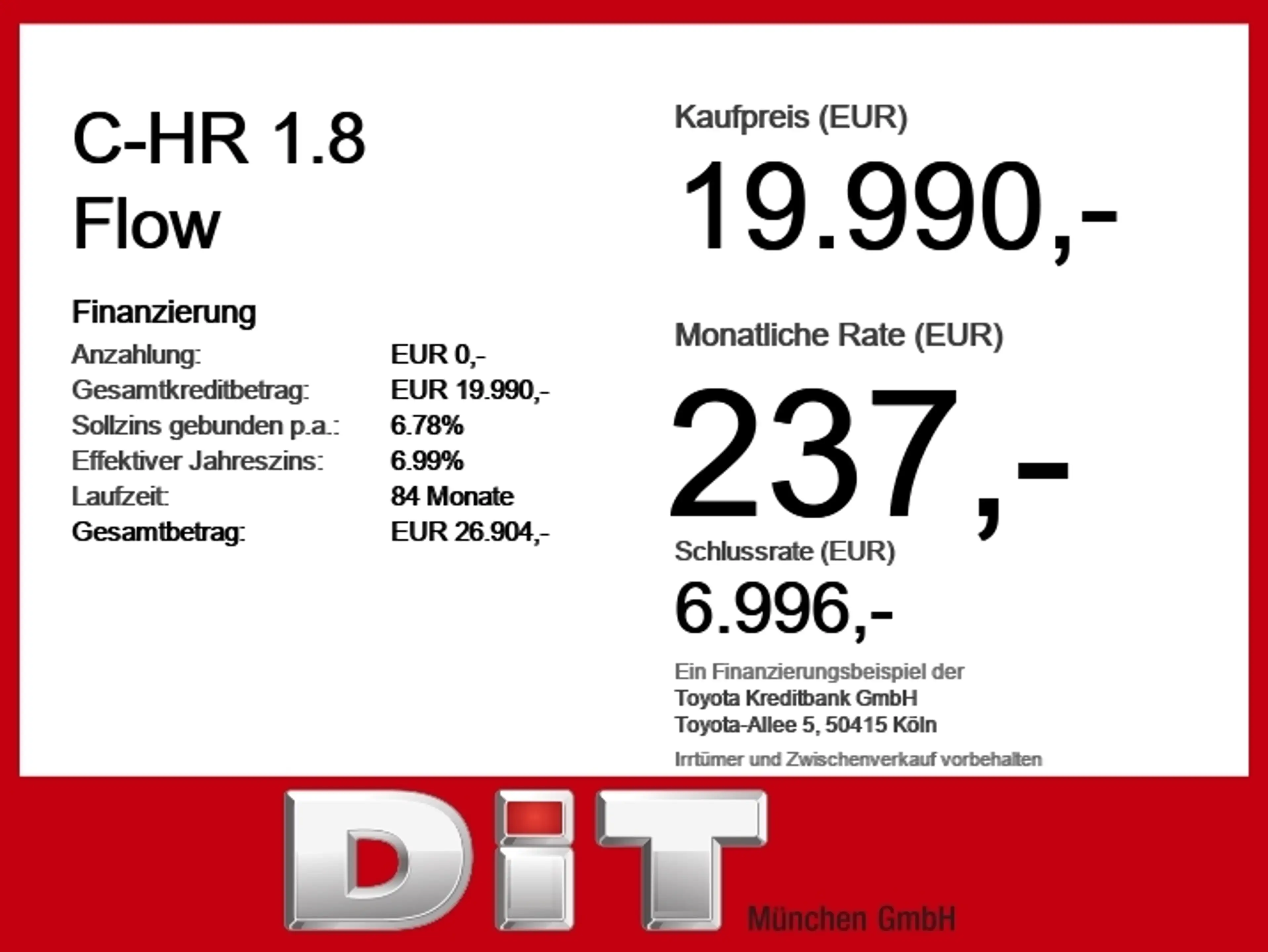 Toyota C-HR 1.8 Flow zuverlässiger Crossover*wenig KM — photo 6
