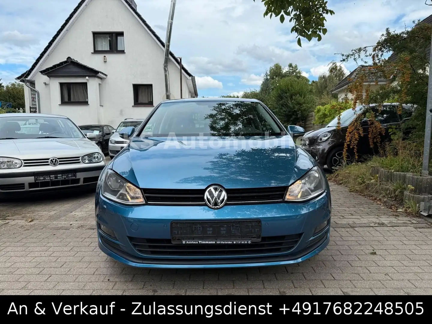 Volkswagen Golf 7/KLIMA/PDC/GARANTIE/ZAHNRIEMENSATZ  NEU Bleu - 2
