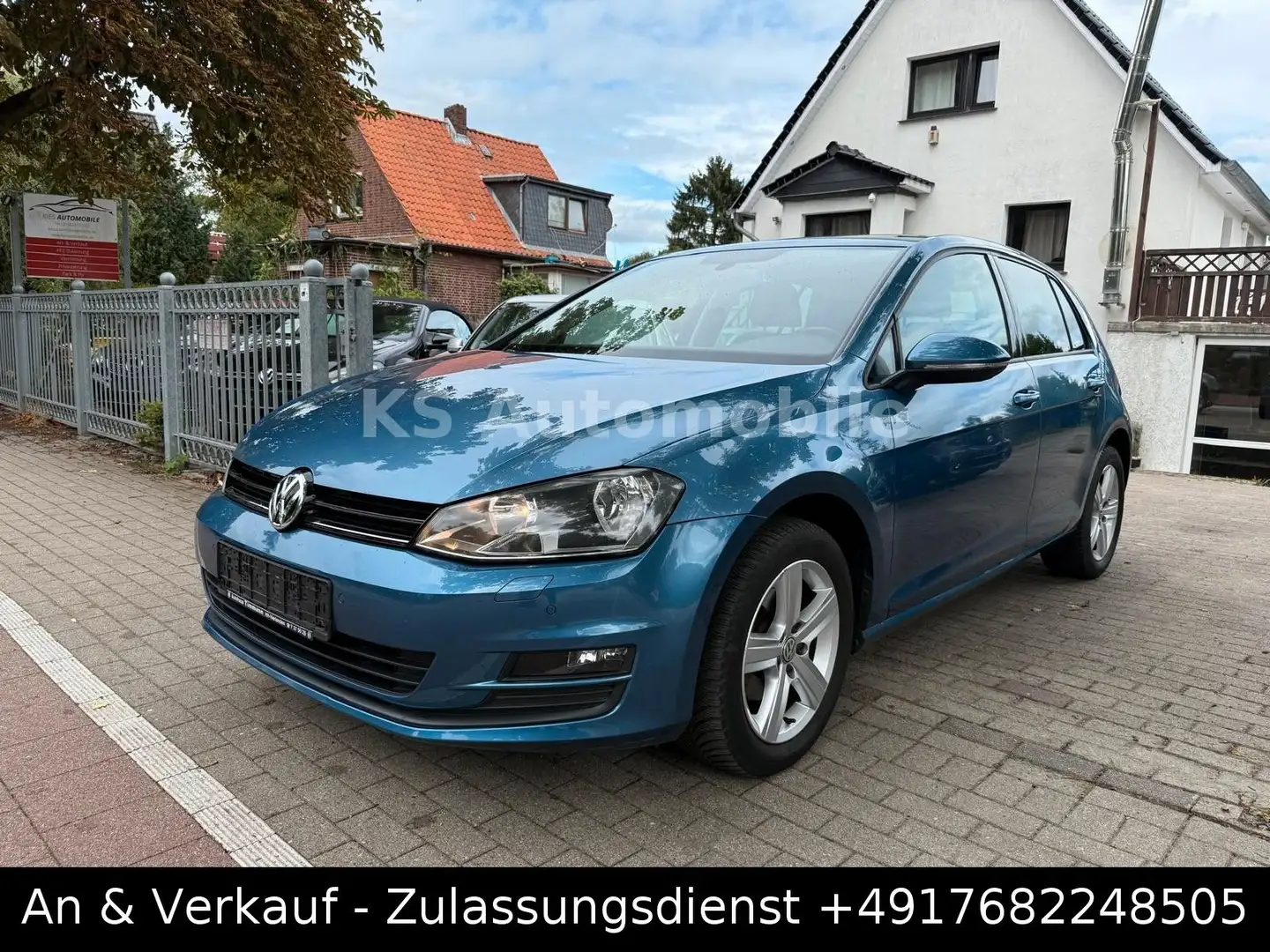 Volkswagen Golf 7/KLIMA/PDC/GARANTIE/ZAHNRIEMENSATZ  NEU Bleu - 1