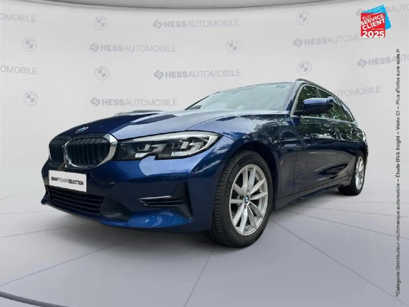 BMW 318 318dA 150ch Business Design Bleu - 1