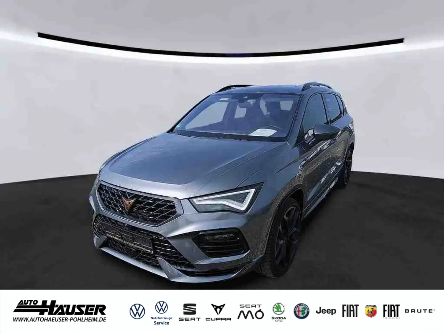CUPRA Ateca VZ 2.0 TSI DSG 4Drive AKRAPOVIC PANO AHK BEATS MEM Grau - 1