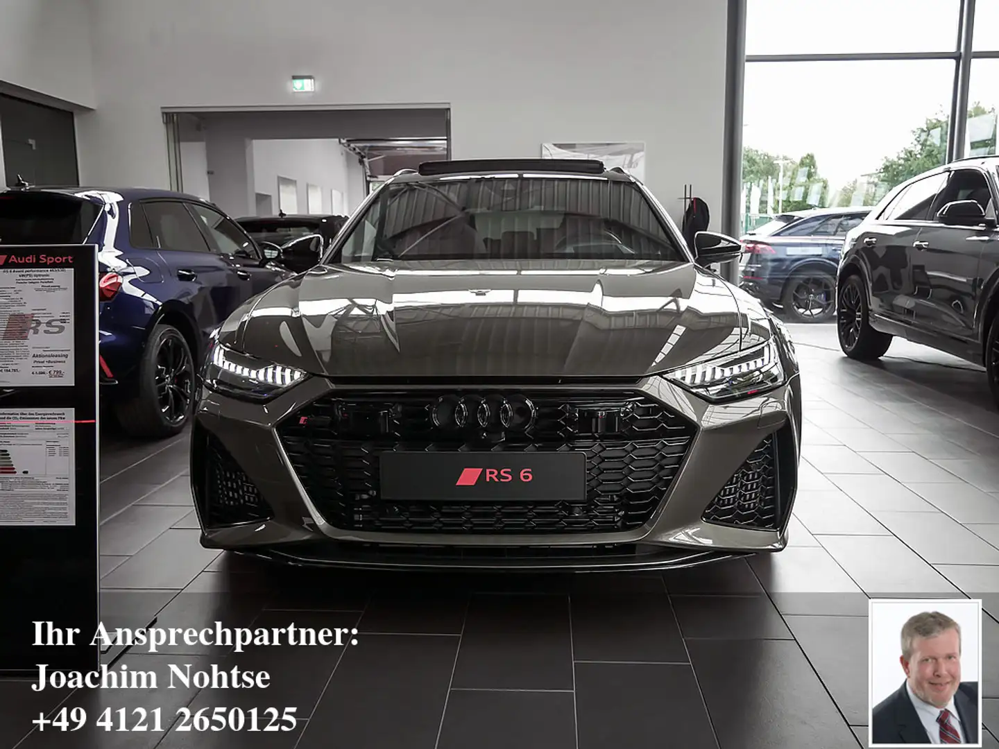 Audi RS6 Avant quattro performance PANO LASER 360° Vert - 2