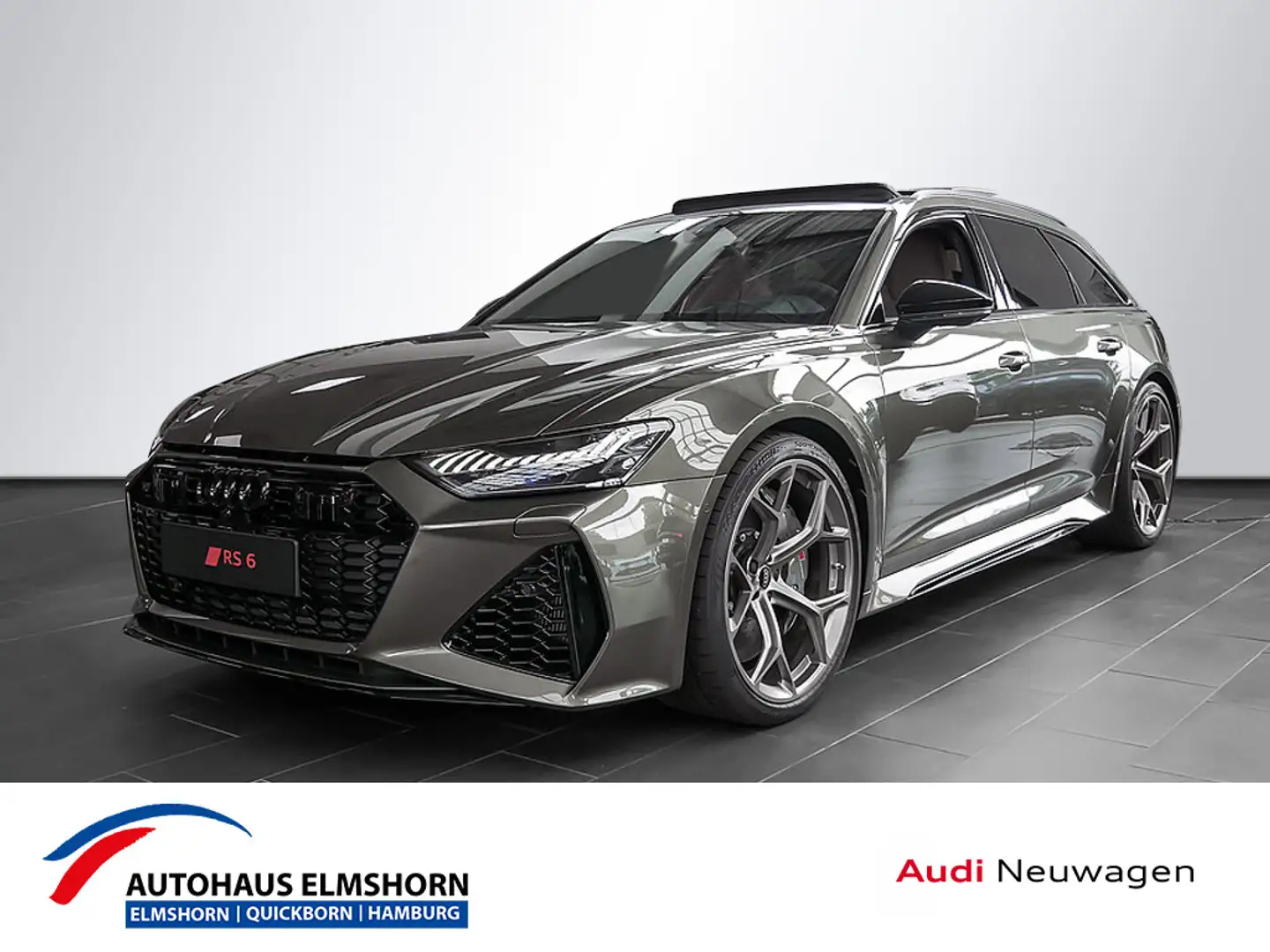 Audi RS6 Avant quattro performance PANO LASER 360° Vert - 1