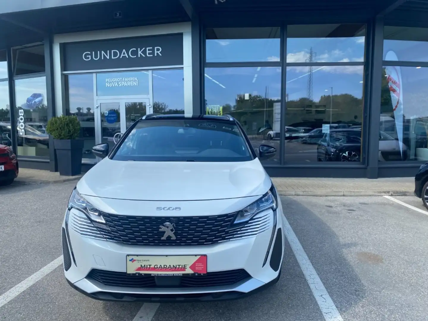 Peugeot 5008 All BHDI 130 EAT8 Blanc - 2