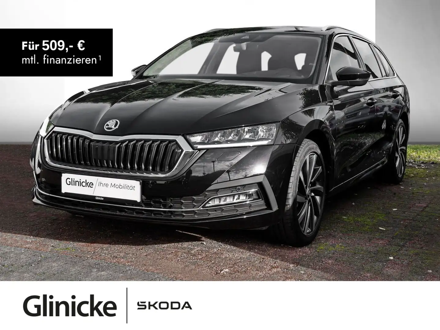 Skoda Octavia Combi Style 2.0 TDI DSG Ko.Plus Columbus Schwarz - 1
