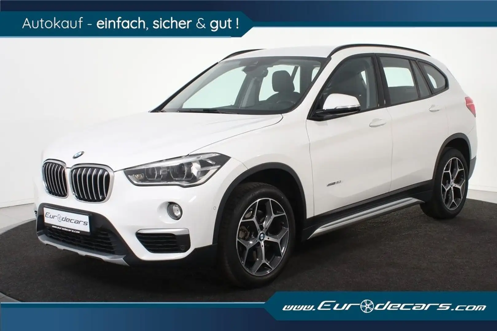 BMW X1 sDrive20i *Leder*Navi*Ambiente*HUD*AHK* Blanc - 1