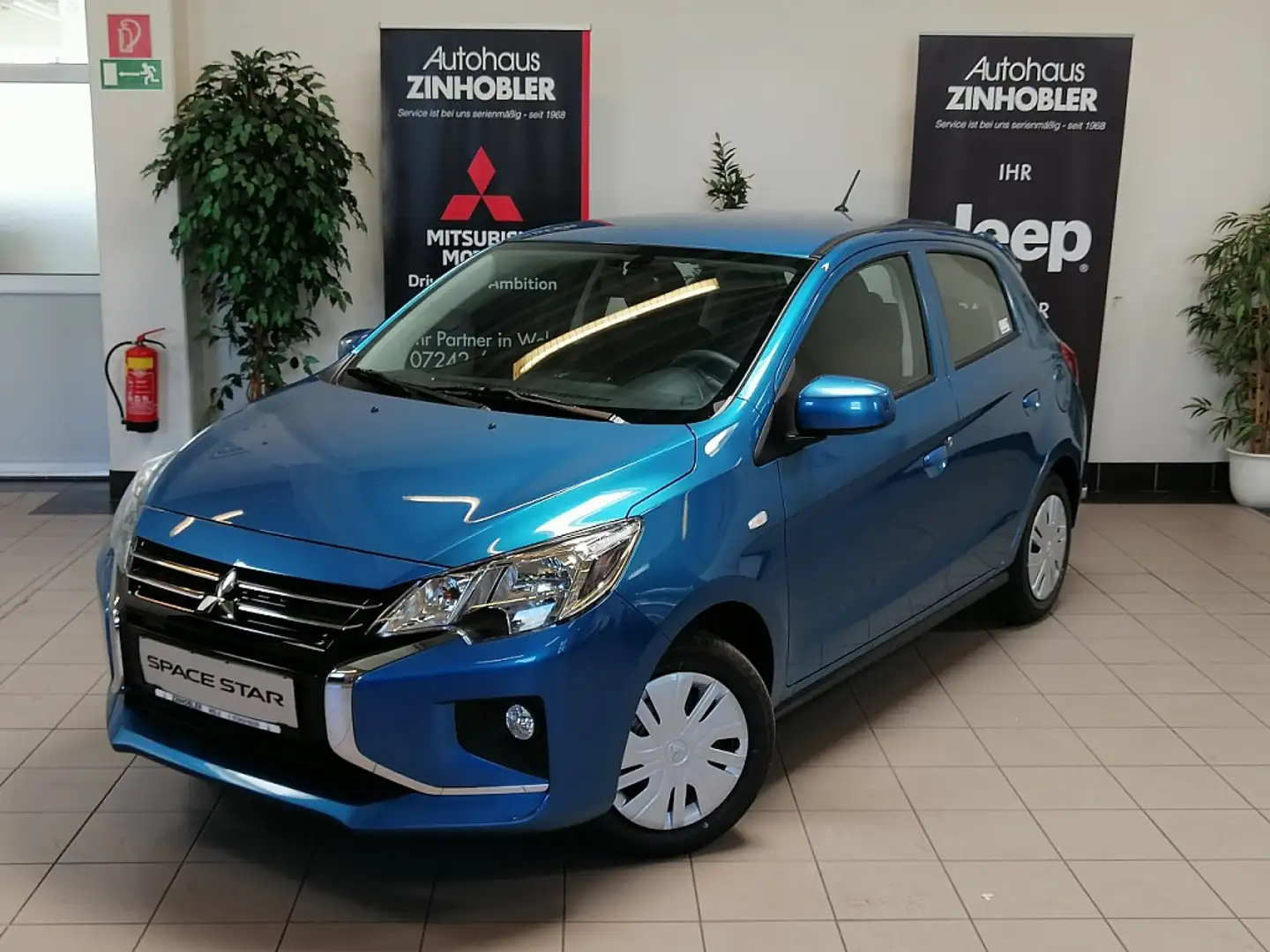 Mitsubishi Space Star 1,2 MIVEC AS&G Inform Winterräder gratis Blu/Azzurro - 1