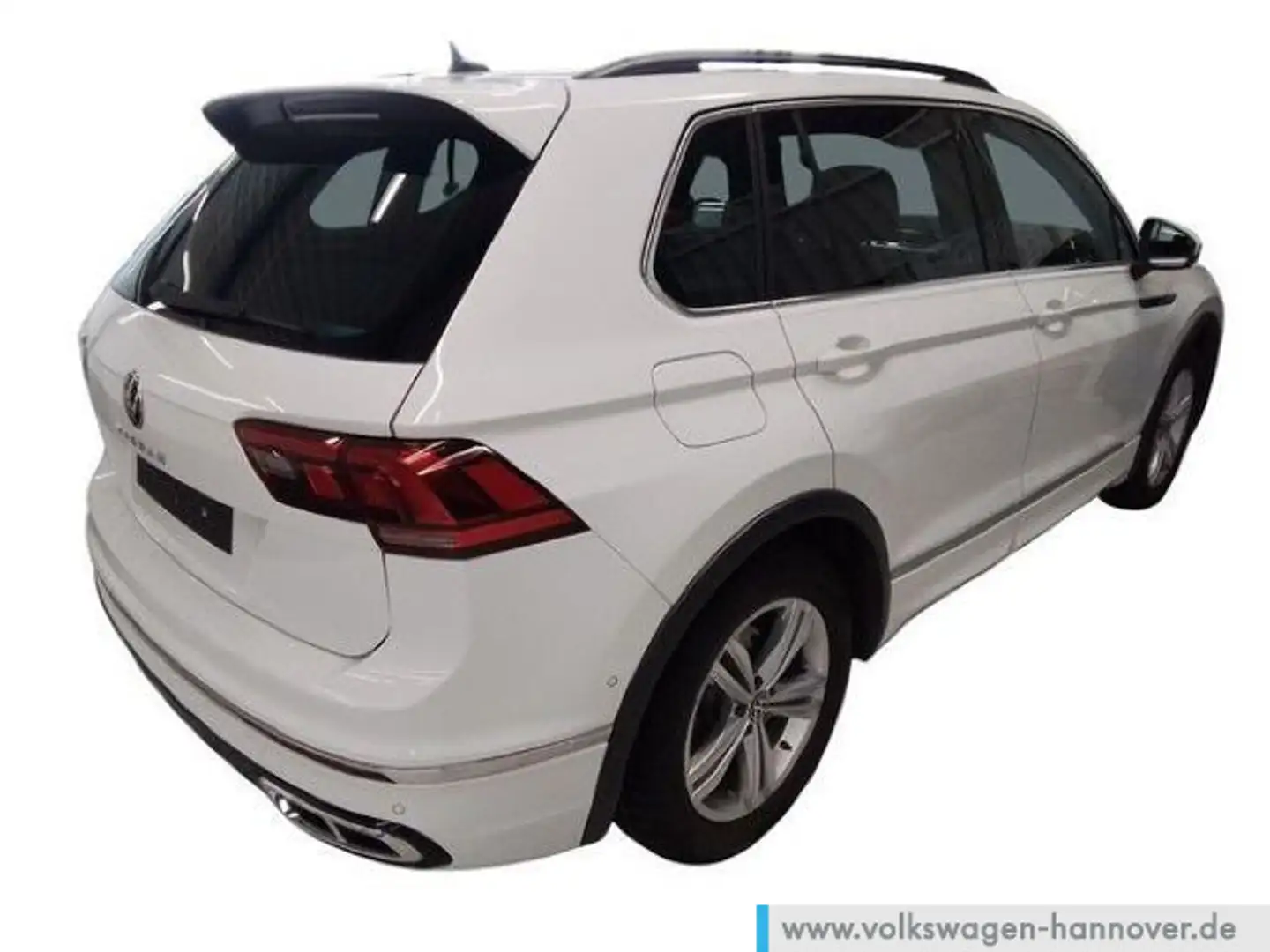 Volkswagen Tiguan 2.0 TDI DSG R-Line Navi Pano AHK STHZG Le Weiß - 2