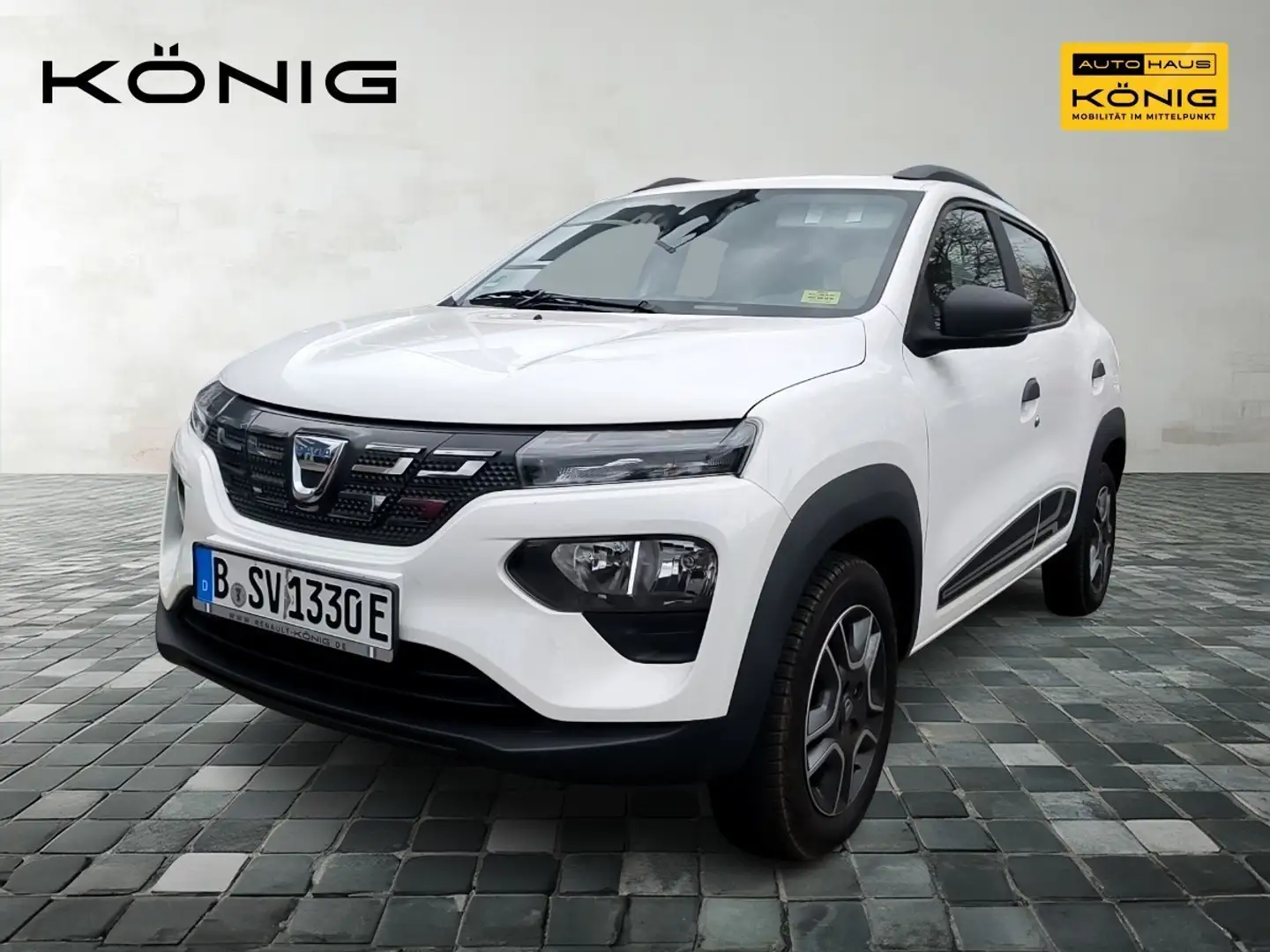 Dacia Spring Business Automatik Klima*Navi*Rückfahrcam Weiß - 1