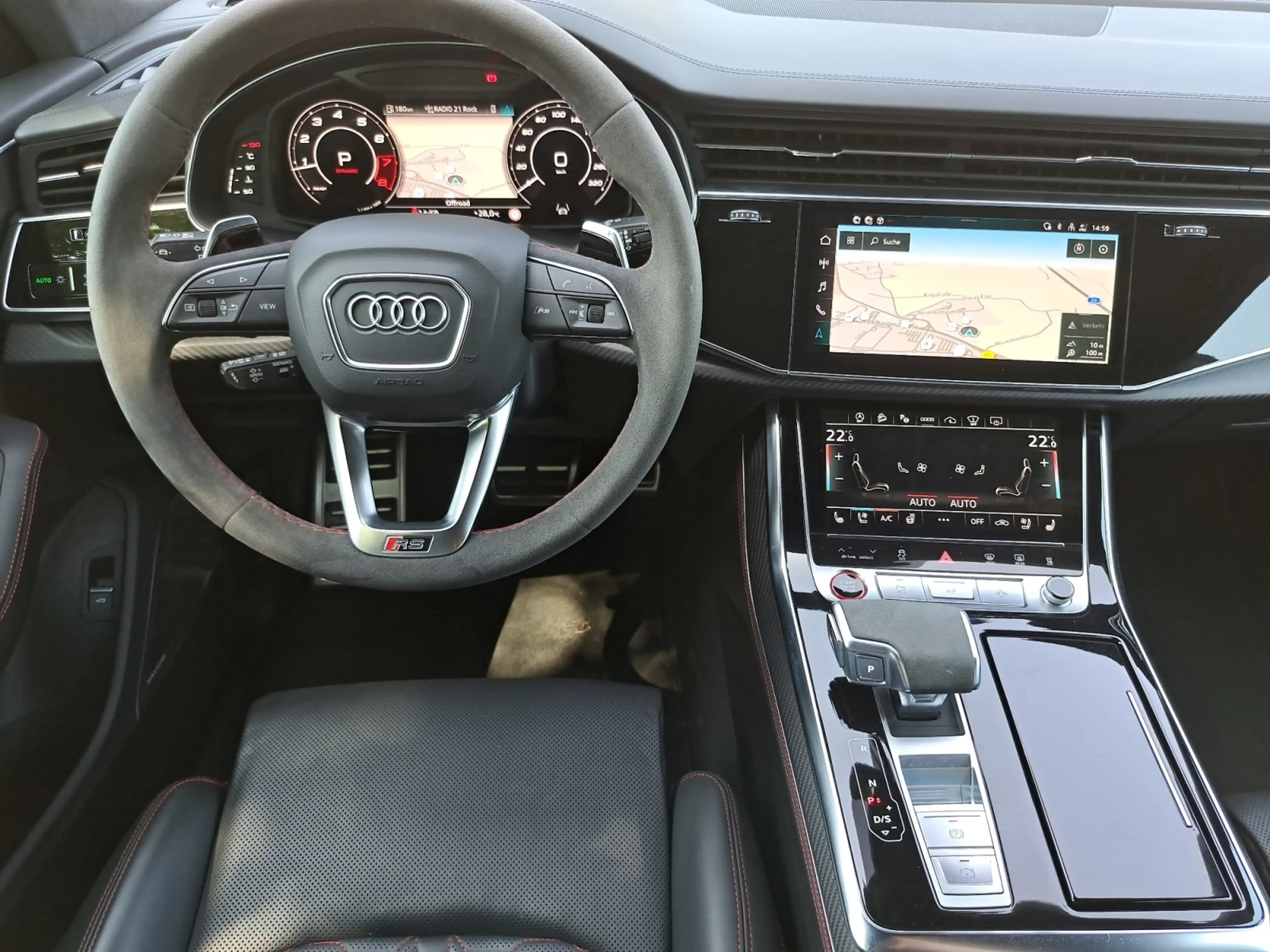 Audi RS Q8 quattro 23" ADVANCED STANDHEIZ HEAD PANO MATRIX — photo 13