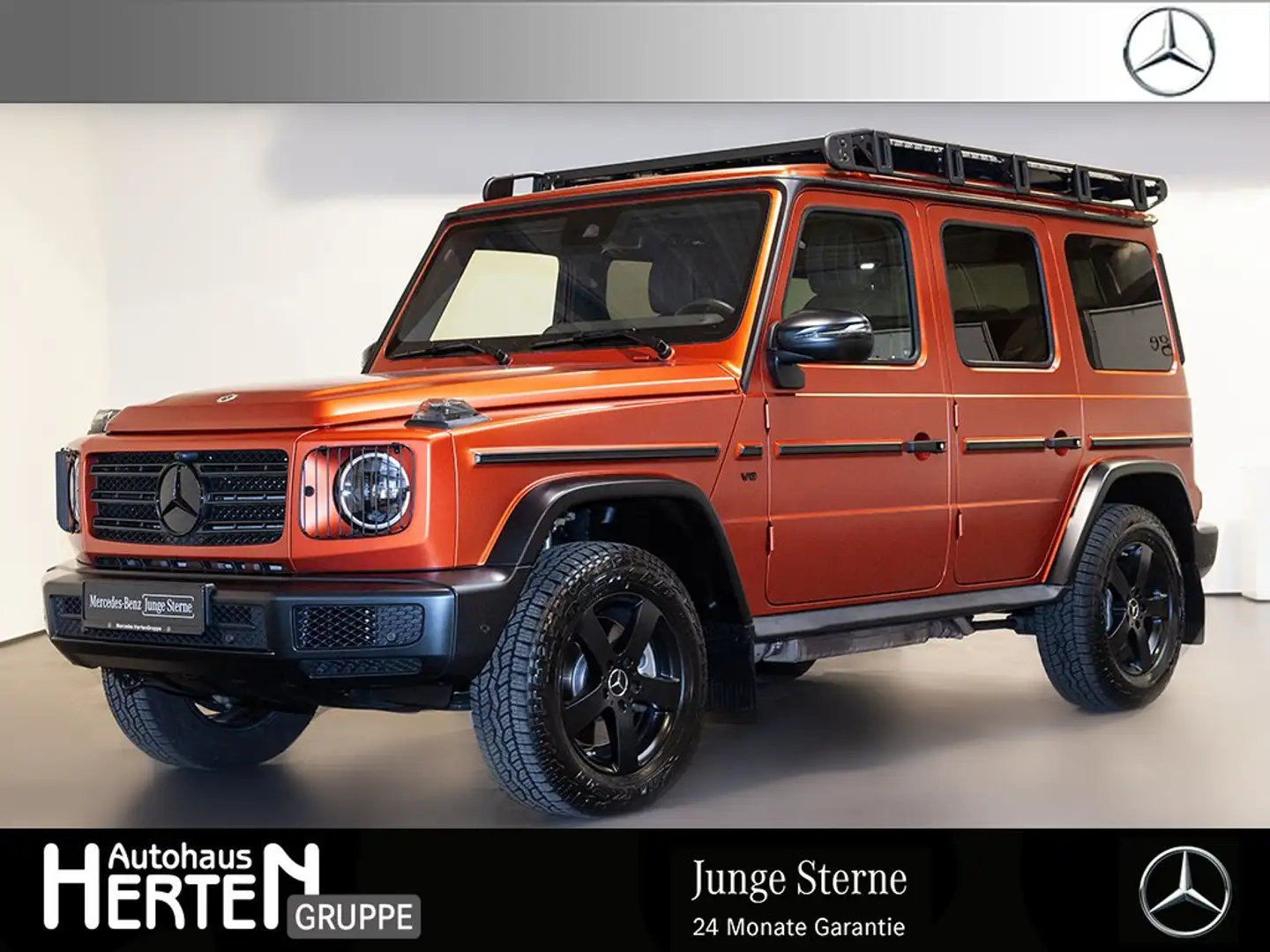 Mercedes-Benz G 500 PROFESSIONAL+SUPERIOR+AHK+360°+STANDH. Orange - 1