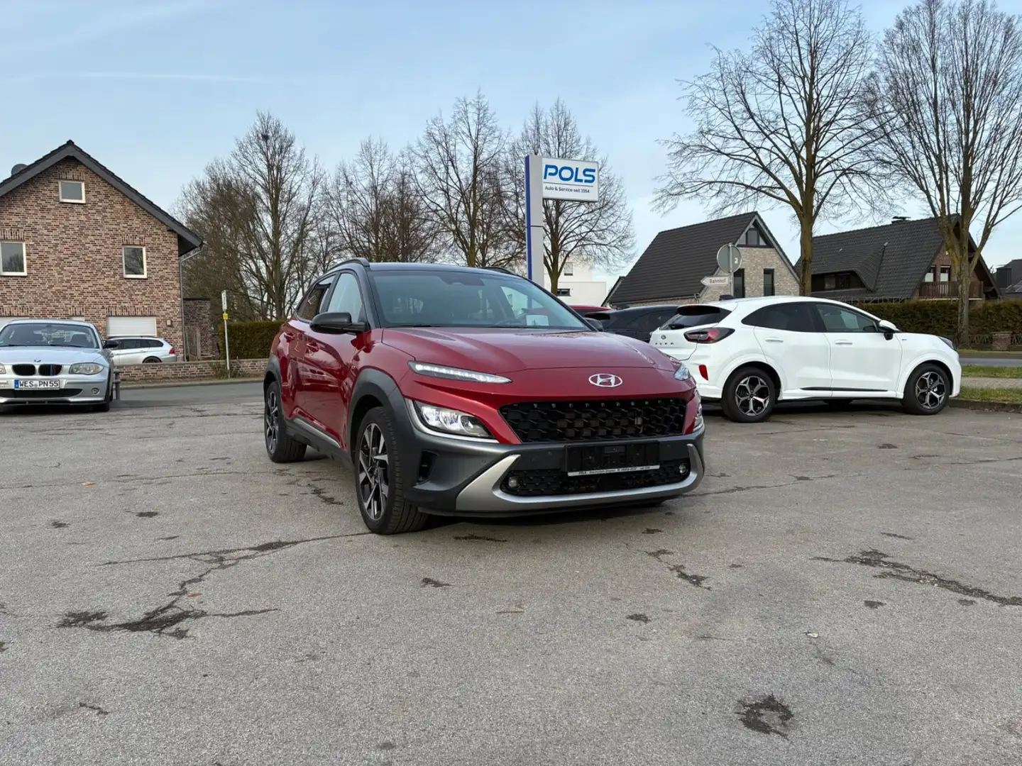 Hyundai KONA "Prime" /Navi/abn AHK/Allwetter/HuD/Kamera Rouge - 1